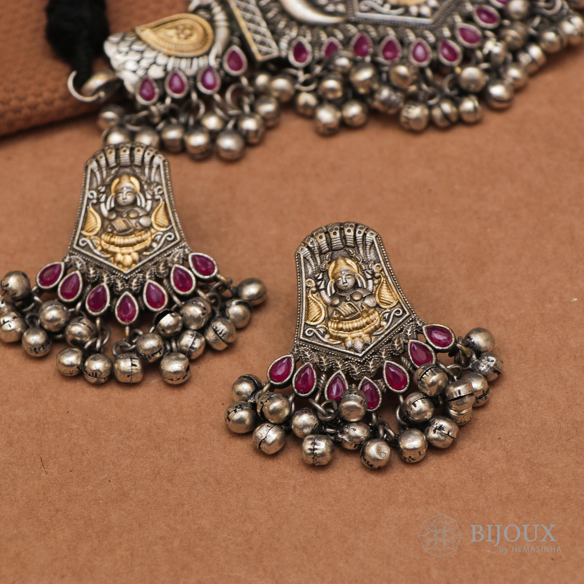 PIRAMA BIJOUX PREMIUM SEMI HANDMADE CHOKER WITH EARRINGS CH65