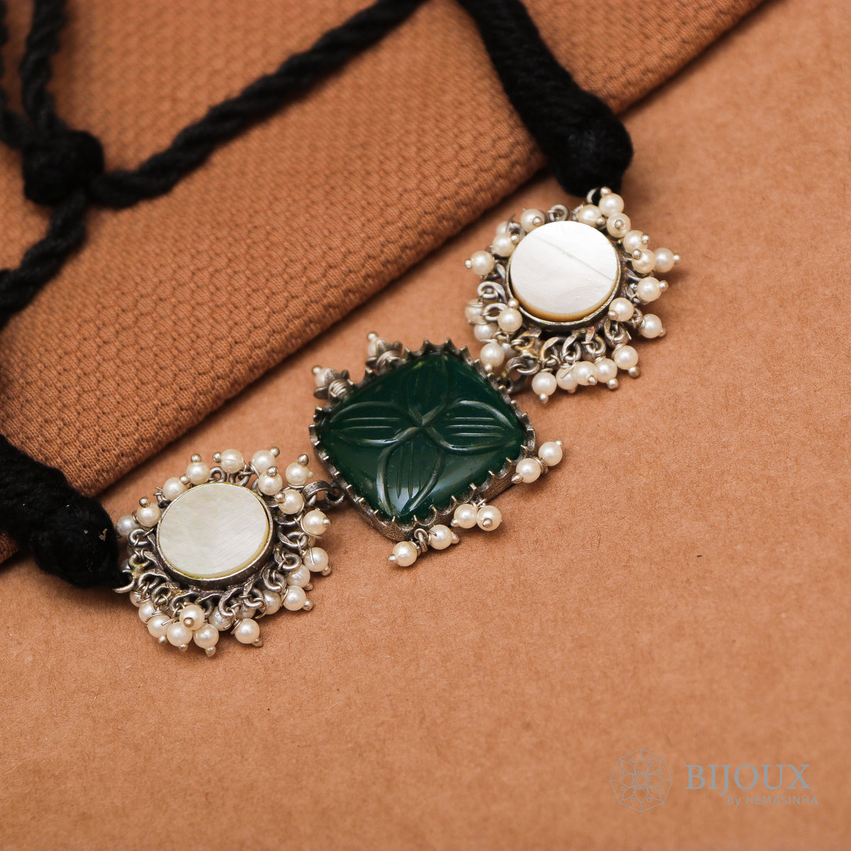 QINOWA BIJOUX PREMIUM AND EXCLUSIVE HANDMADE CHOKER CH77