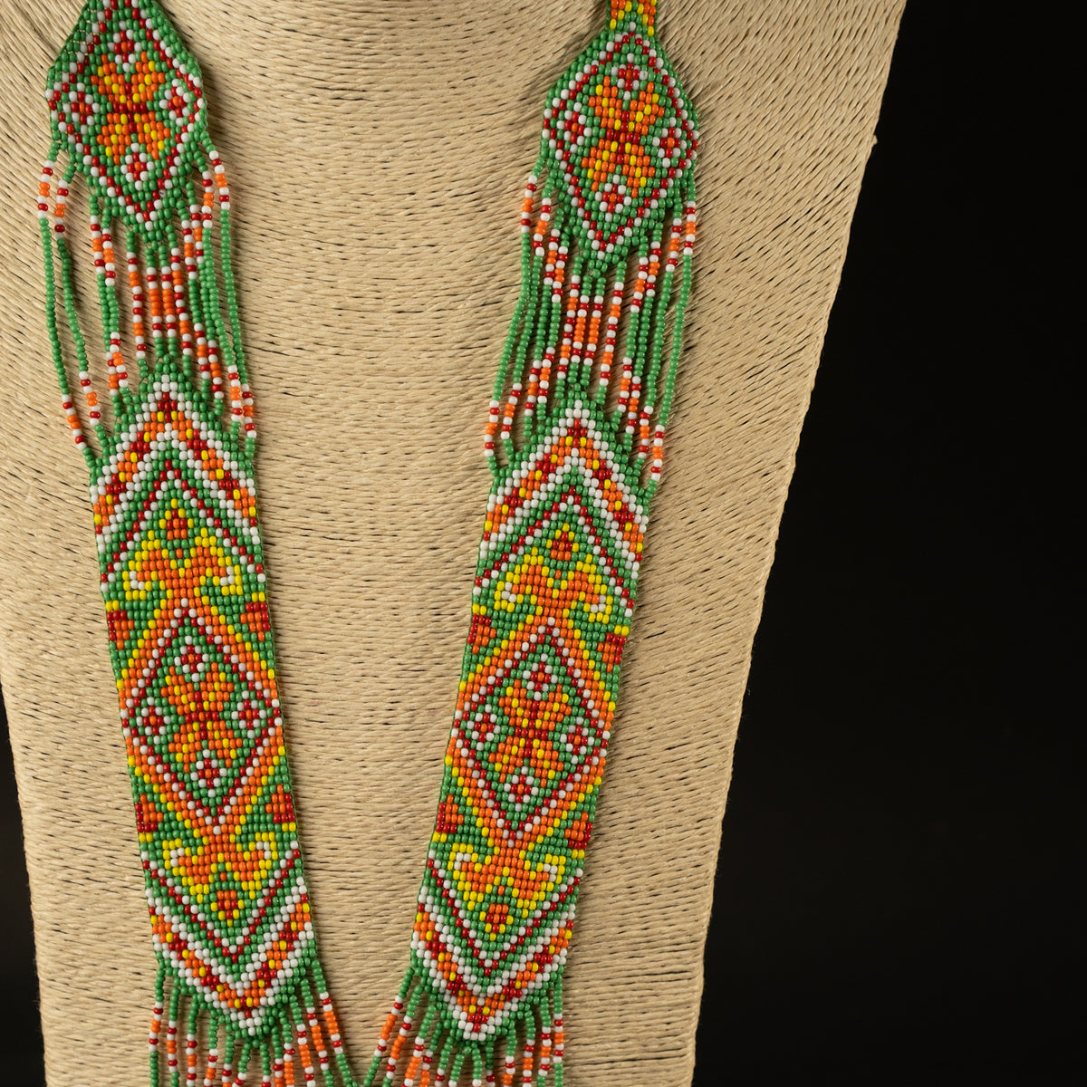 AZARIA AFRO BEADED HANDMADE MALA/ NECKPIECE ML108