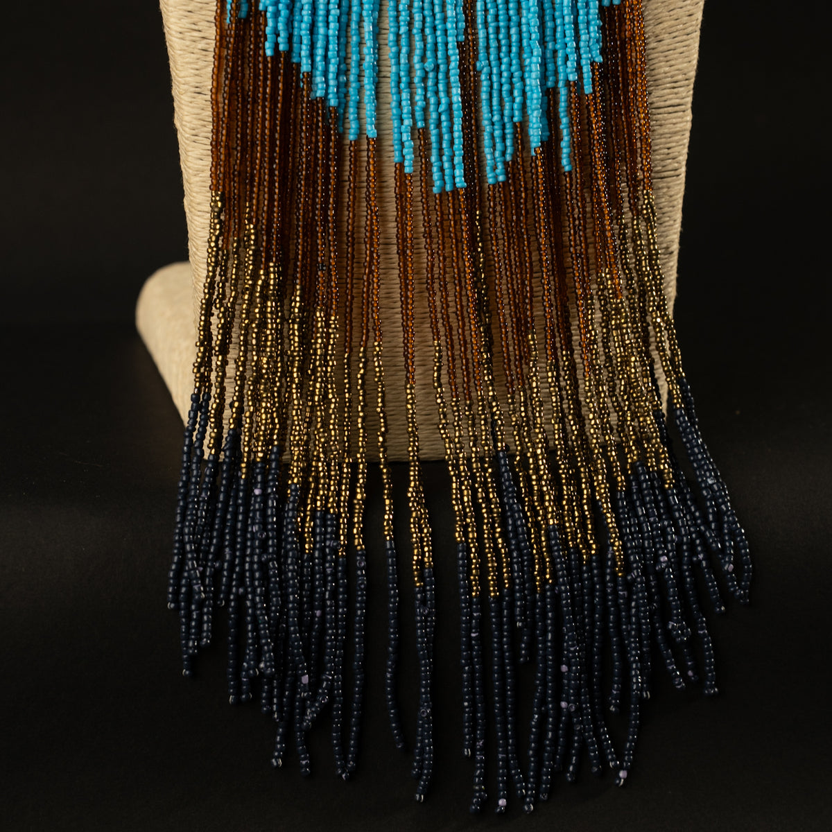 AURORA AFRO BEADED HANDMADE MALA/ NECKPIECE ML113