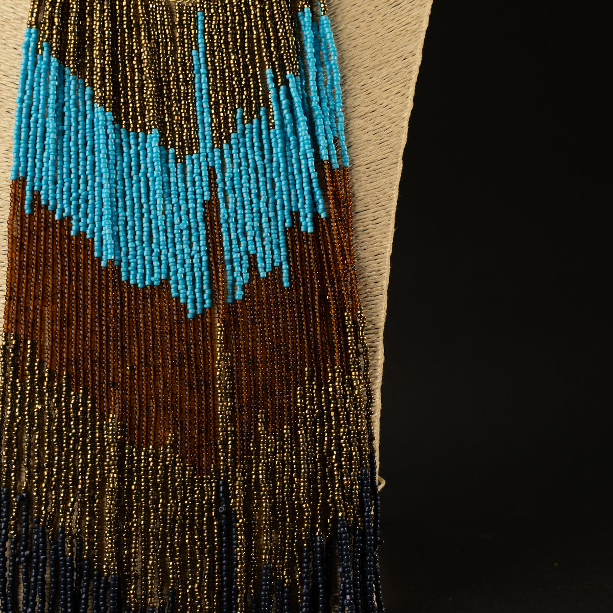 AURORA AFRO BEADED HANDMADE MALA/ NECKPIECE ML113