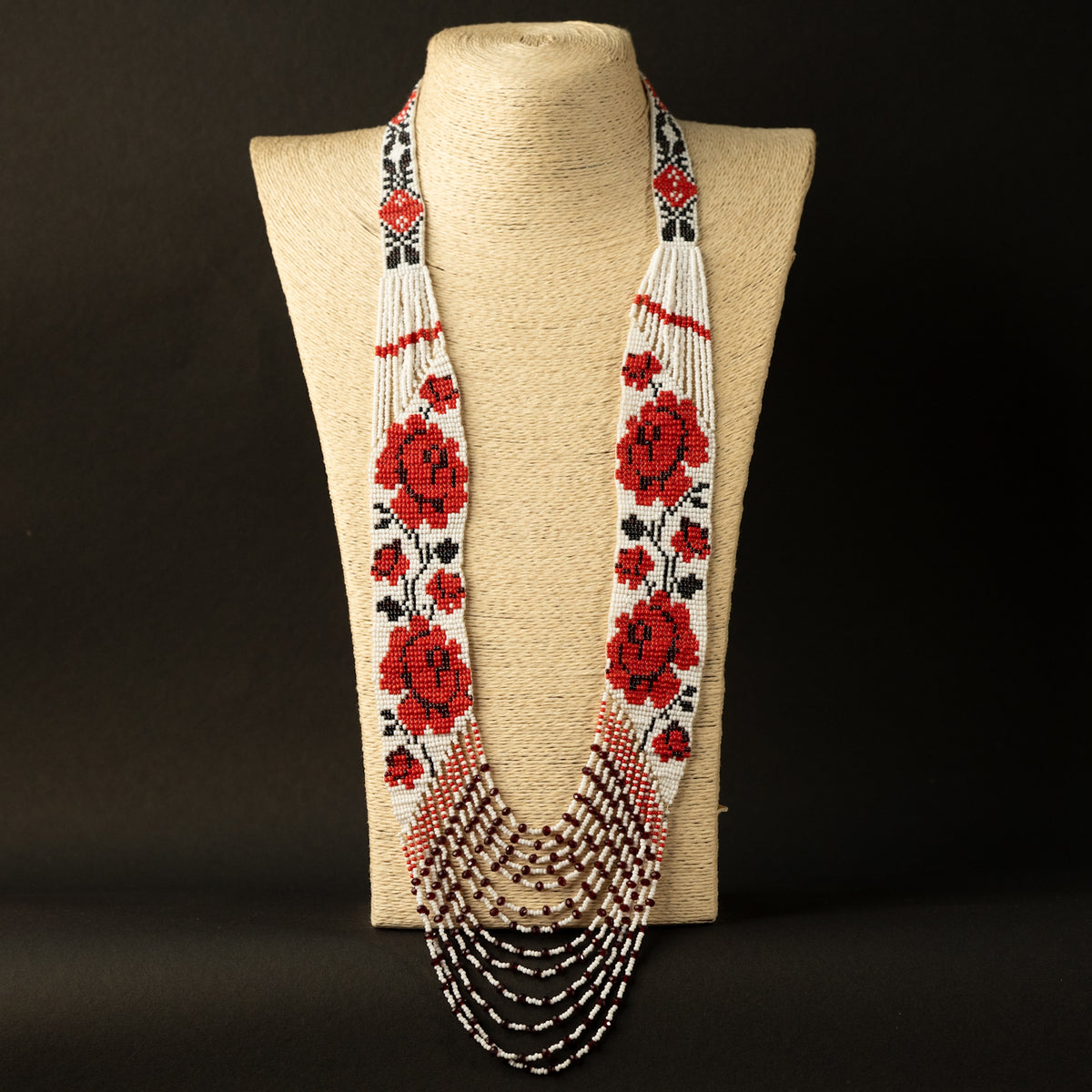 NONA AFRO BEADED HANDMADE MALA/ NECKPIECE ML54