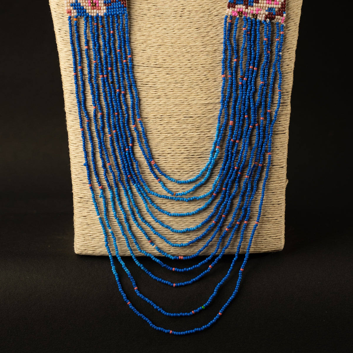 CHLOE AFRO BEADED HANDMADE MALA/ NECKPIECE ML62