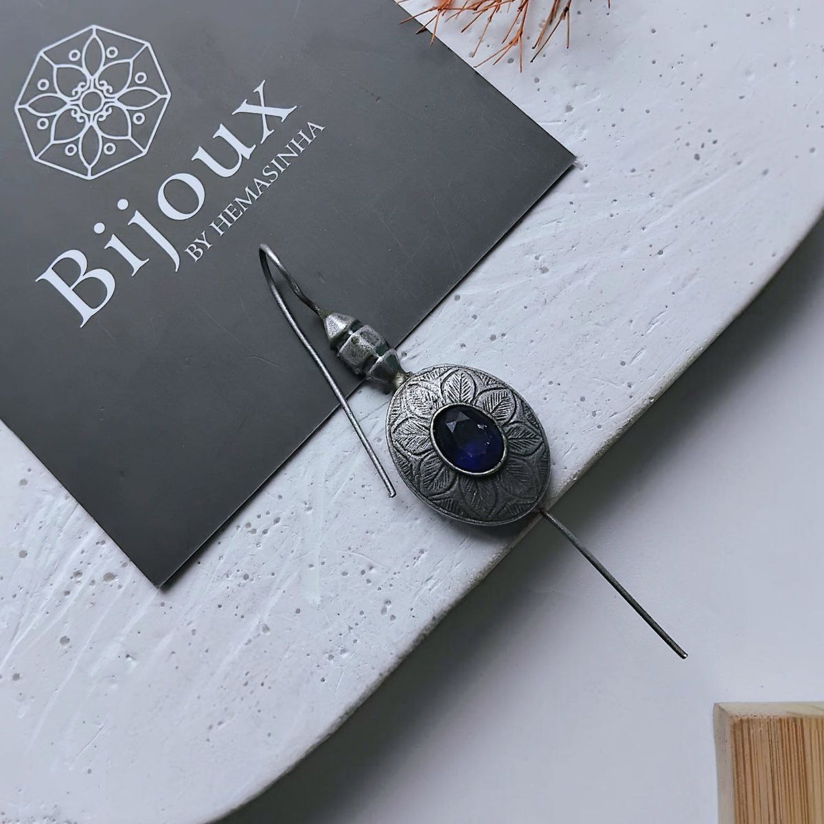 SHASA ANTIQUE SEMI HANDMADE EAR CUFF/EARRINGS EA52