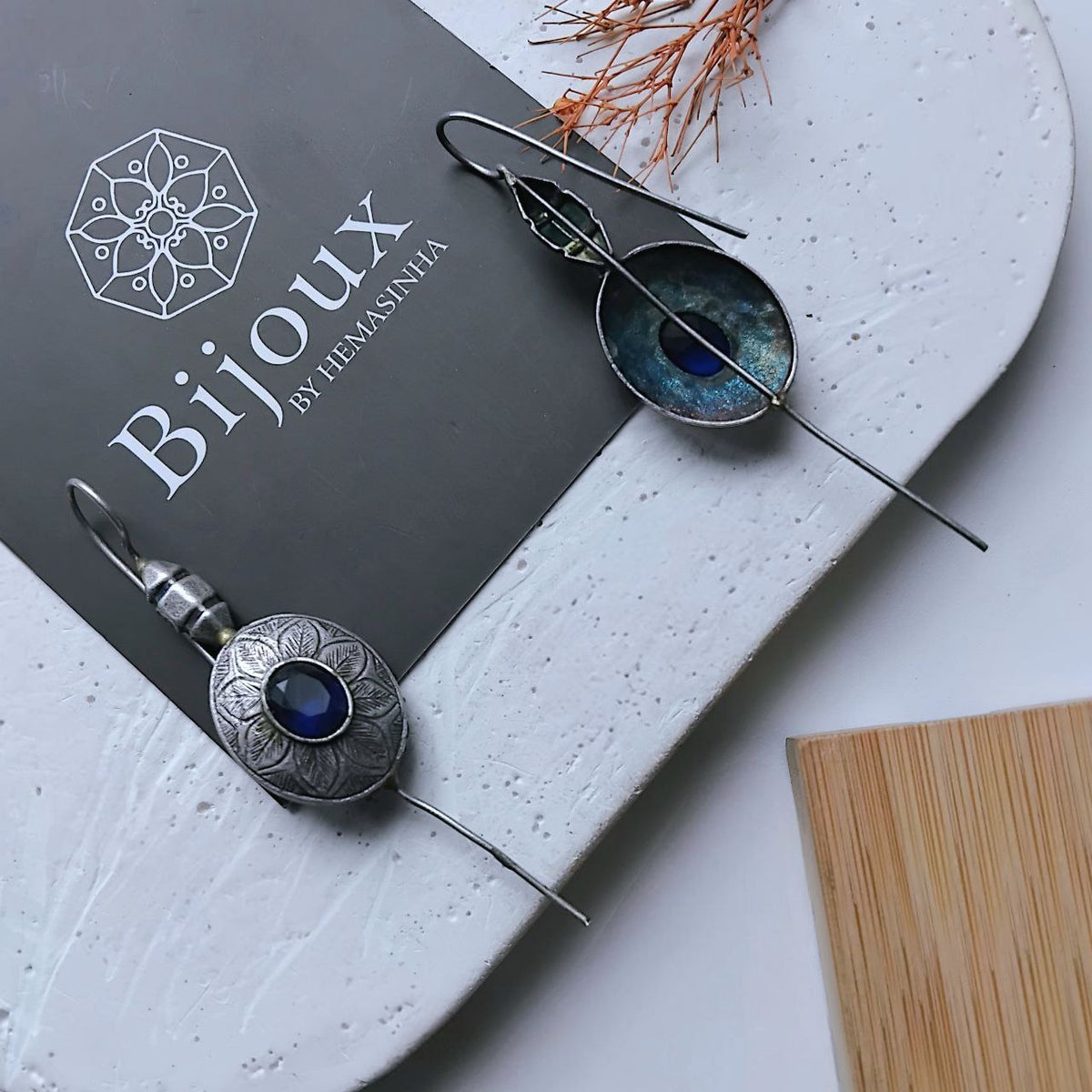 SHASA ANTIQUE SEMI HANDMADE EAR CUFF/EARRINGS EA52