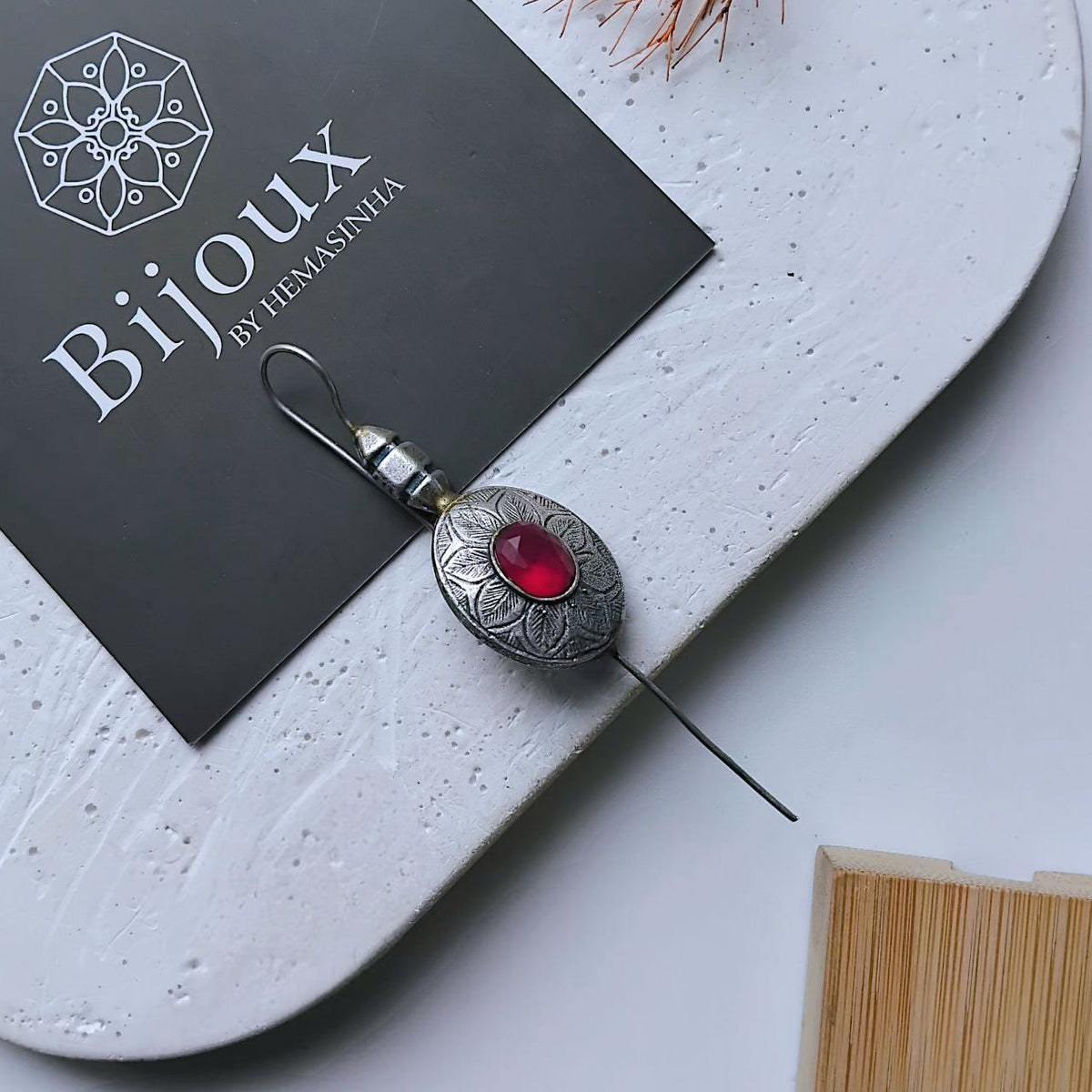 SHASA ANTIQUE SEMI HANDMADE EAR CUFF/EARRINGS EA52