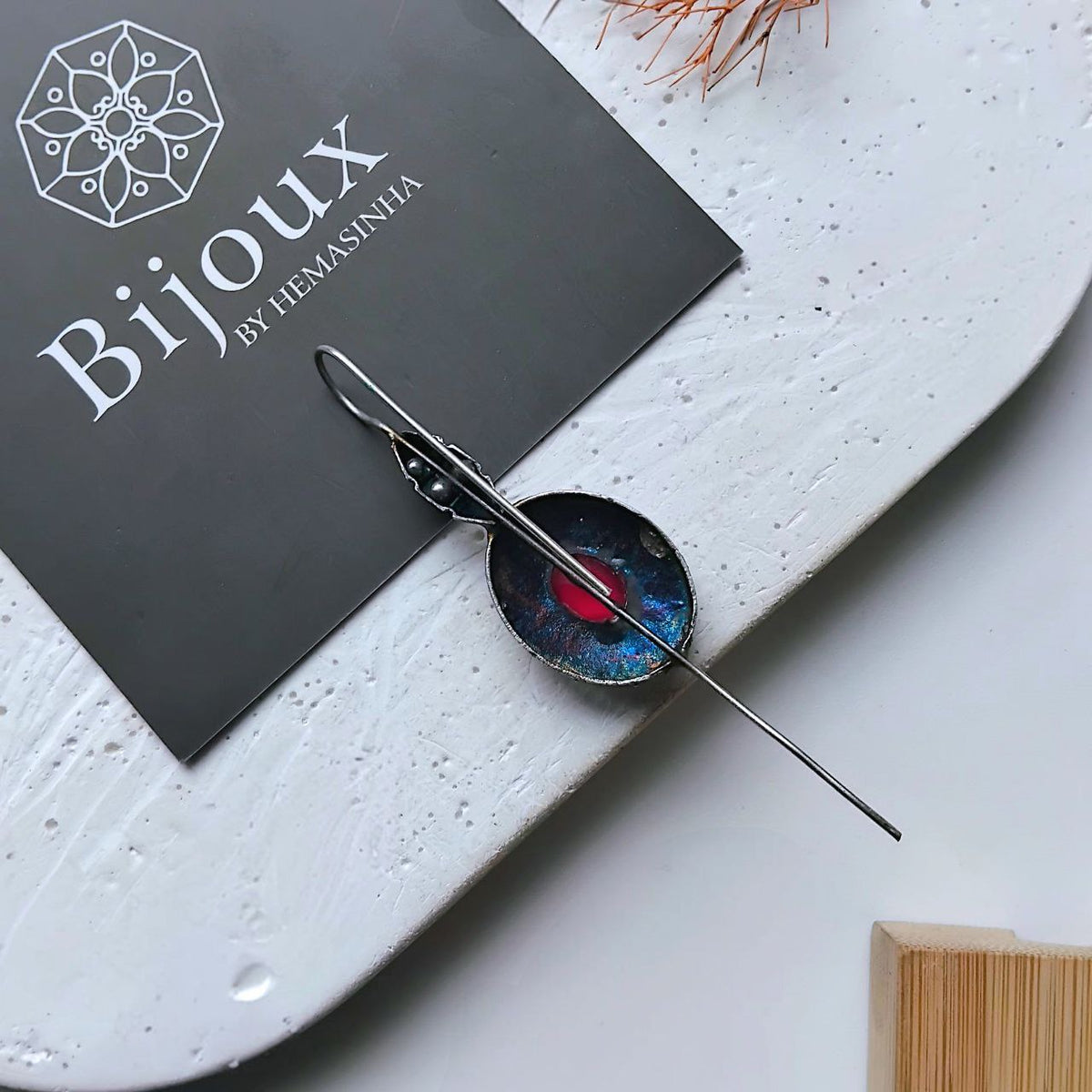 SHASA ANTIQUE SEMI HANDMADE EAR CUFF/EARRINGS EA52