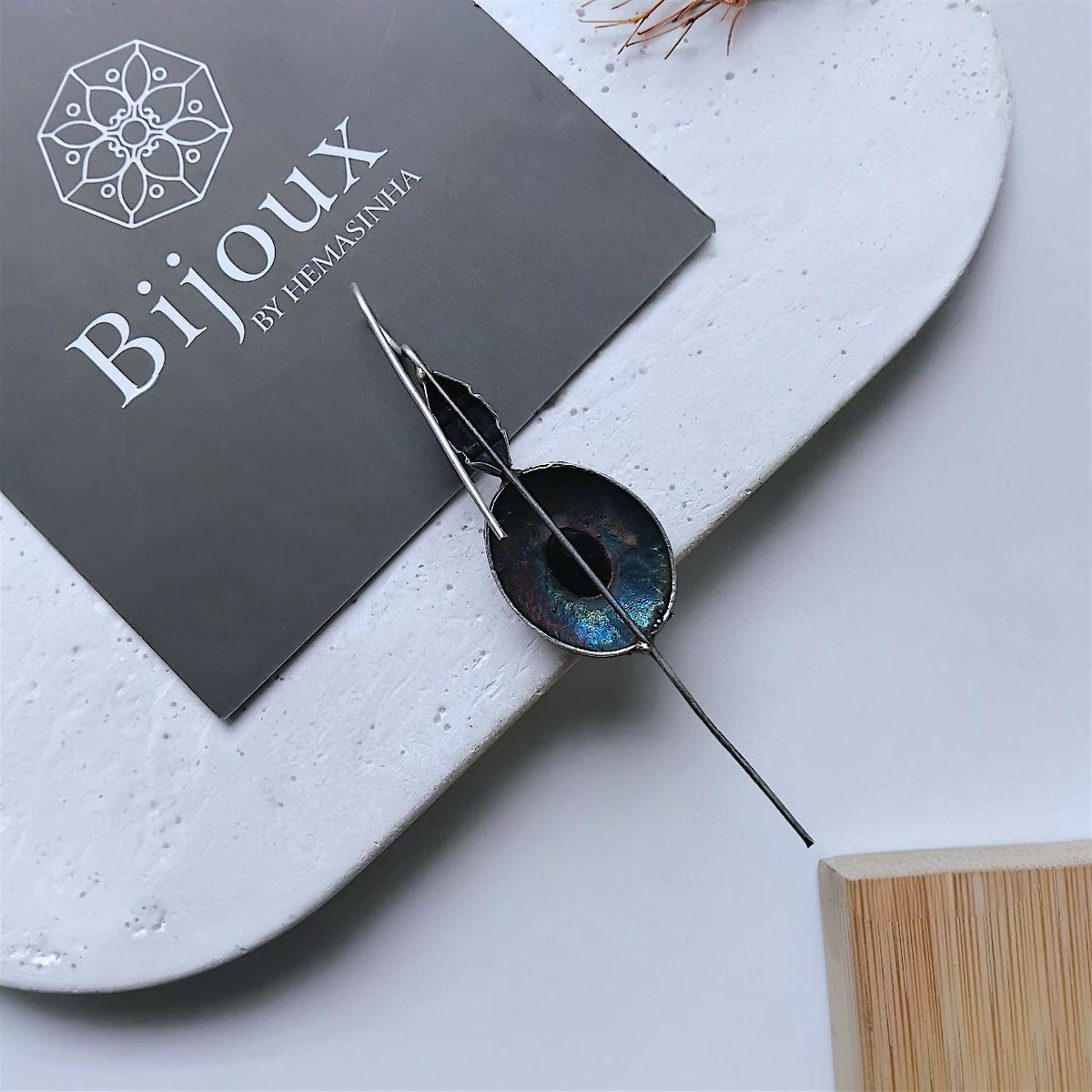 SHASA ANTIQUE SEMI HANDMADE EAR CUFF/EARRINGS EA52