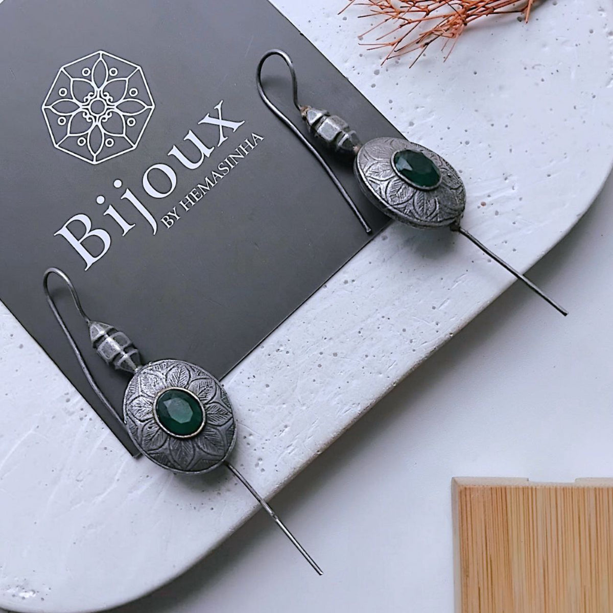 SHASA ANTIQUE SEMI HANDMADE EAR CUFF/EARRINGS EA52