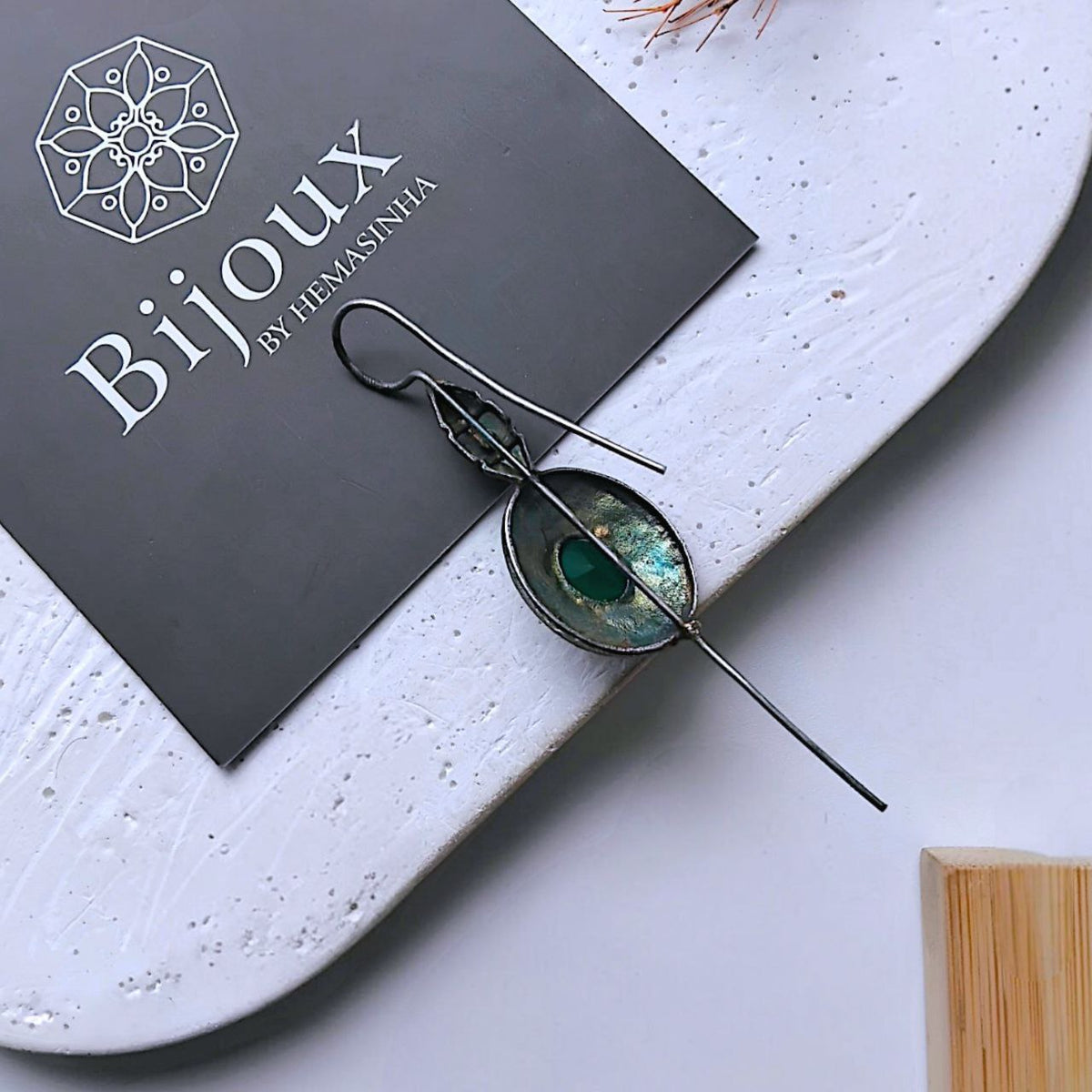 SHASA ANTIQUE SEMI HANDMADE EAR CUFF/EARRINGS EA52