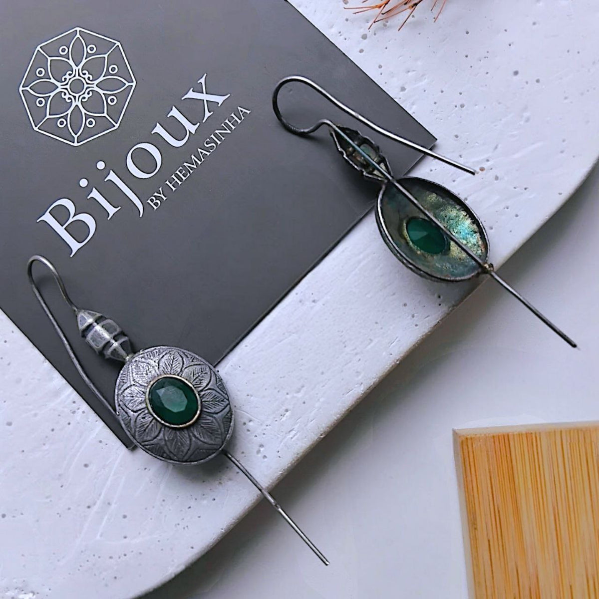 SHASA ANTIQUE SEMI HANDMADE EAR CUFF/EARRINGS EA52