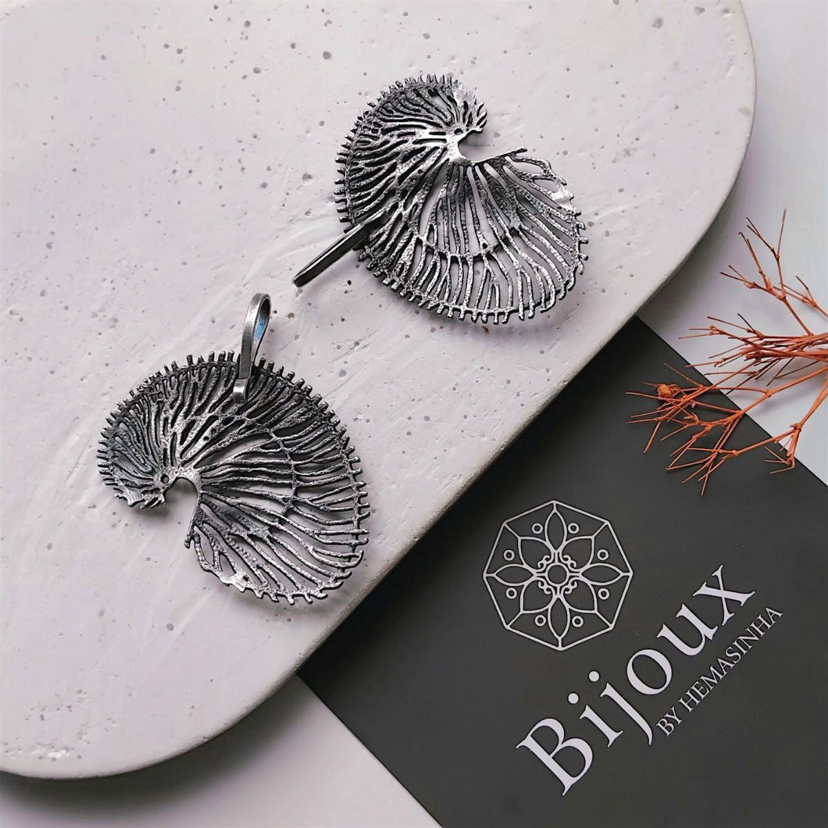 AADHYA ANTIQUE SEMI HANDMADE EAR CUFF/EARRINGS EA48