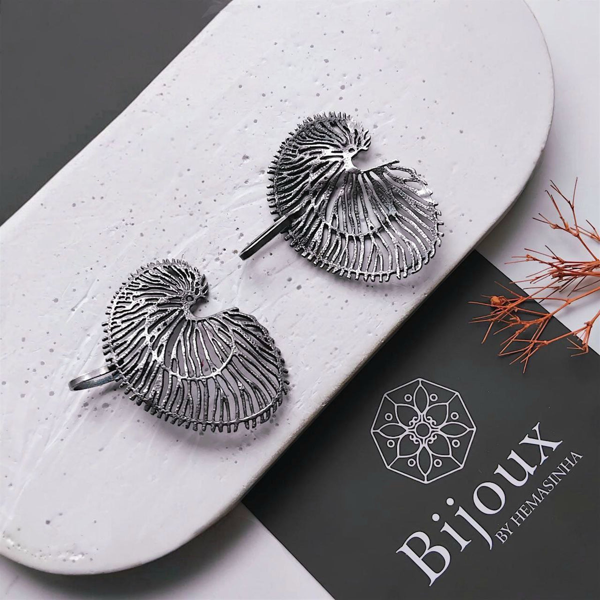 AADHYA ANTIQUE SEMI HANDMADE EAR CUFF/EARRINGS EA48