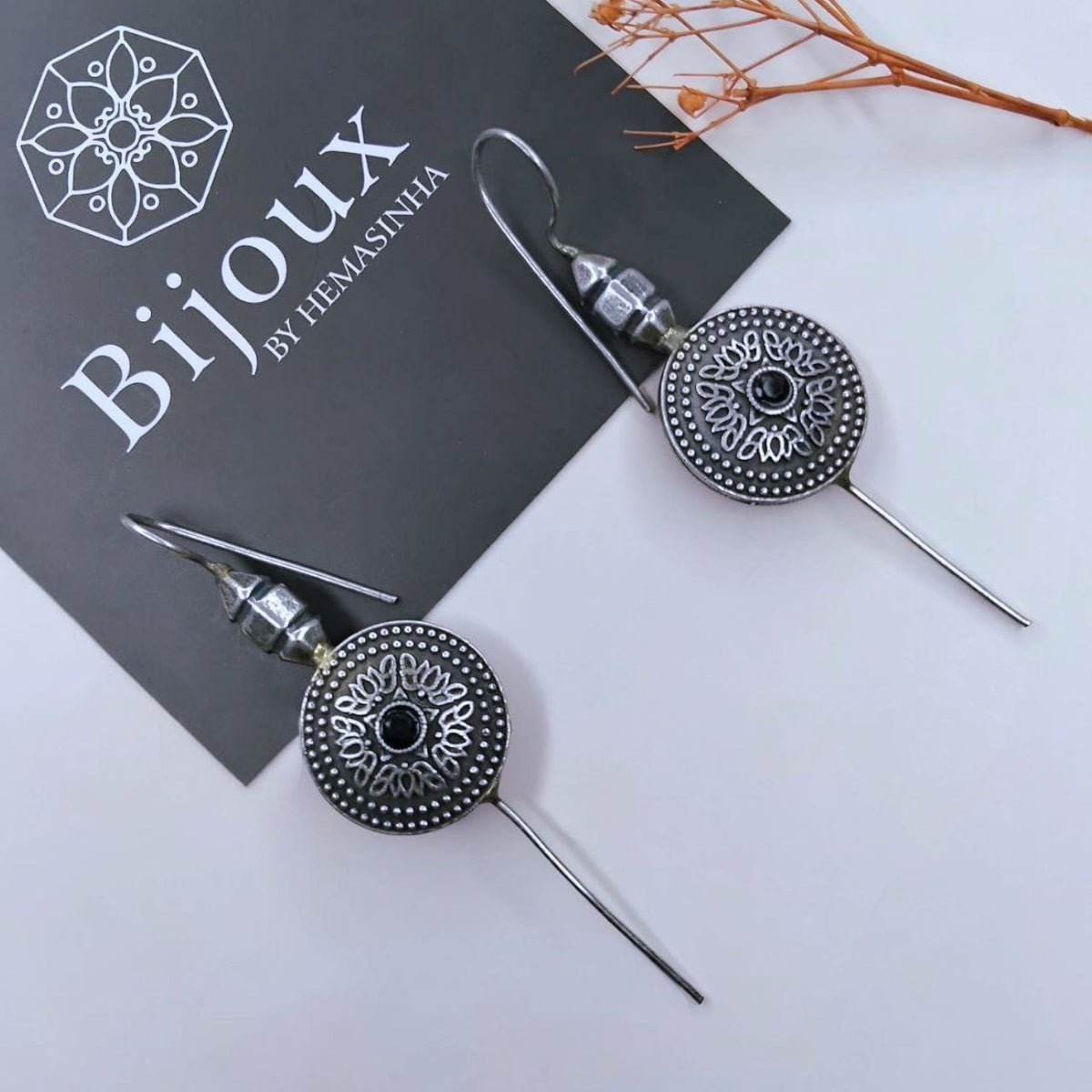 DHIYA ANTIQUE SEMI HANDMADE EAR CUFF/EARRINGS EA47