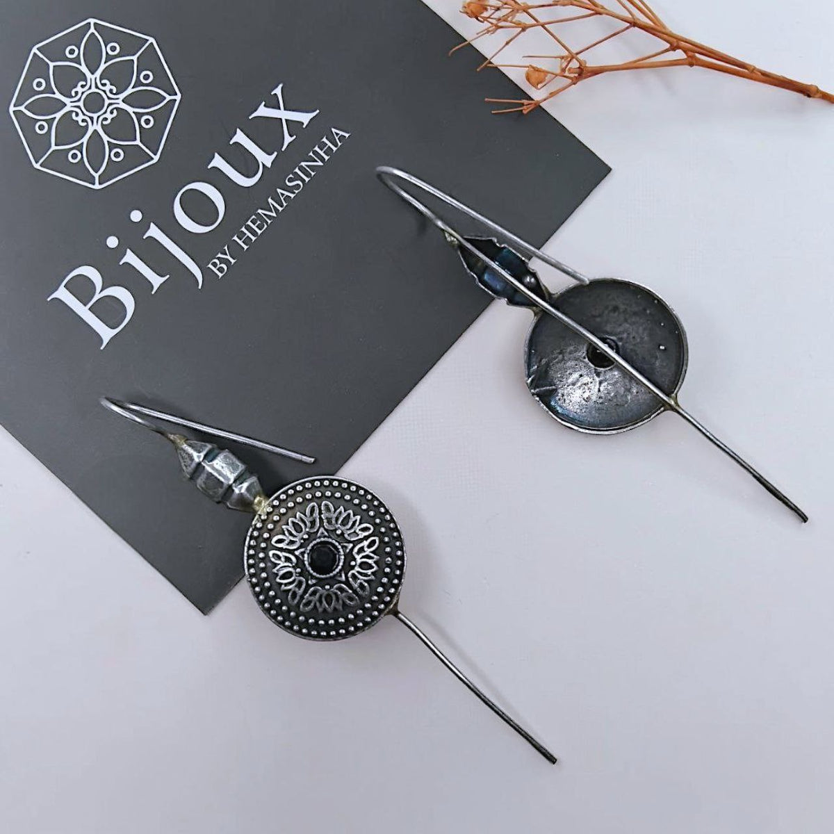 DHIYA ANTIQUE SEMI HANDMADE EAR CUFF/EARRINGS EA47