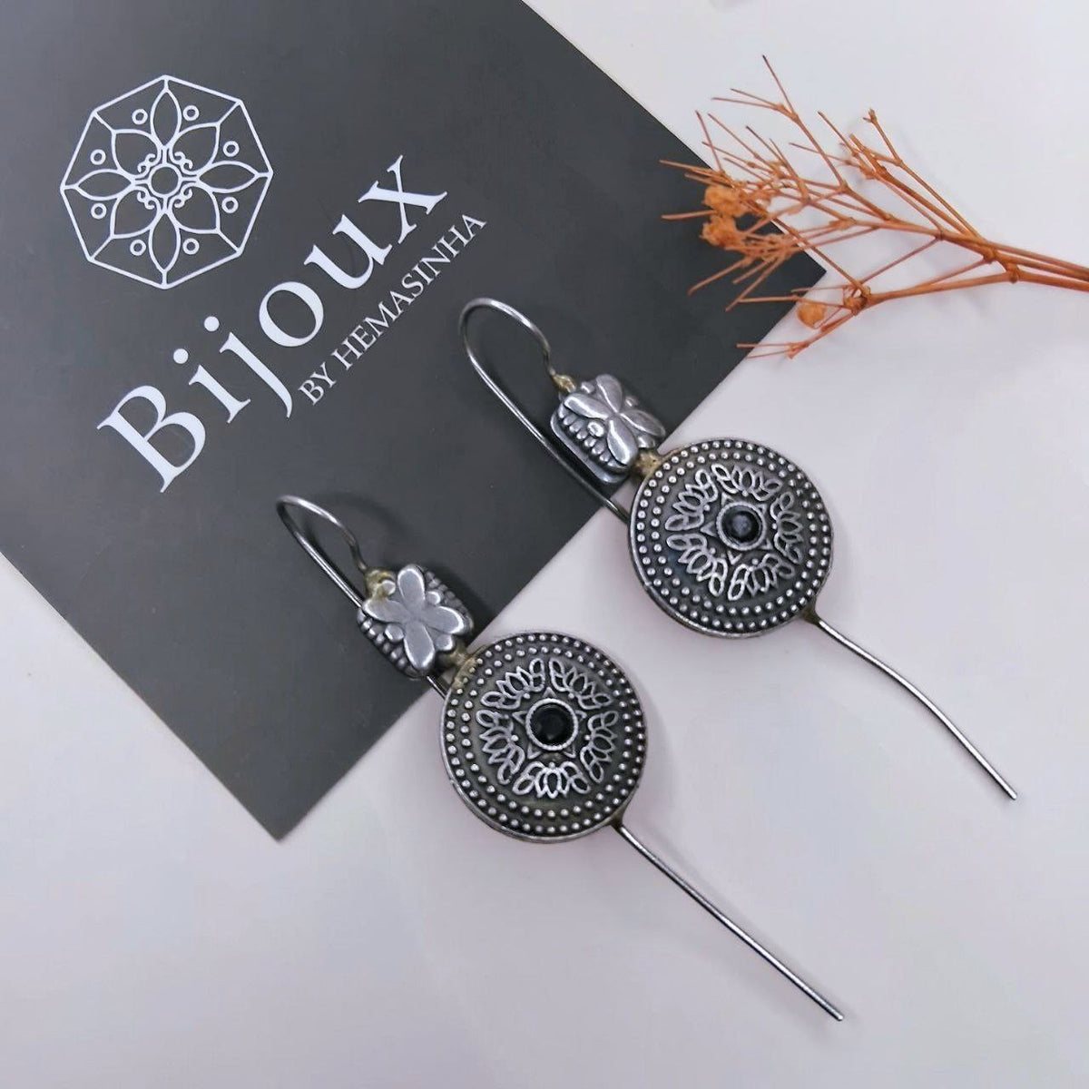 DHIYA ANTIQUE SEMI HANDMADE EAR CUFF/EARRINGS EA47
