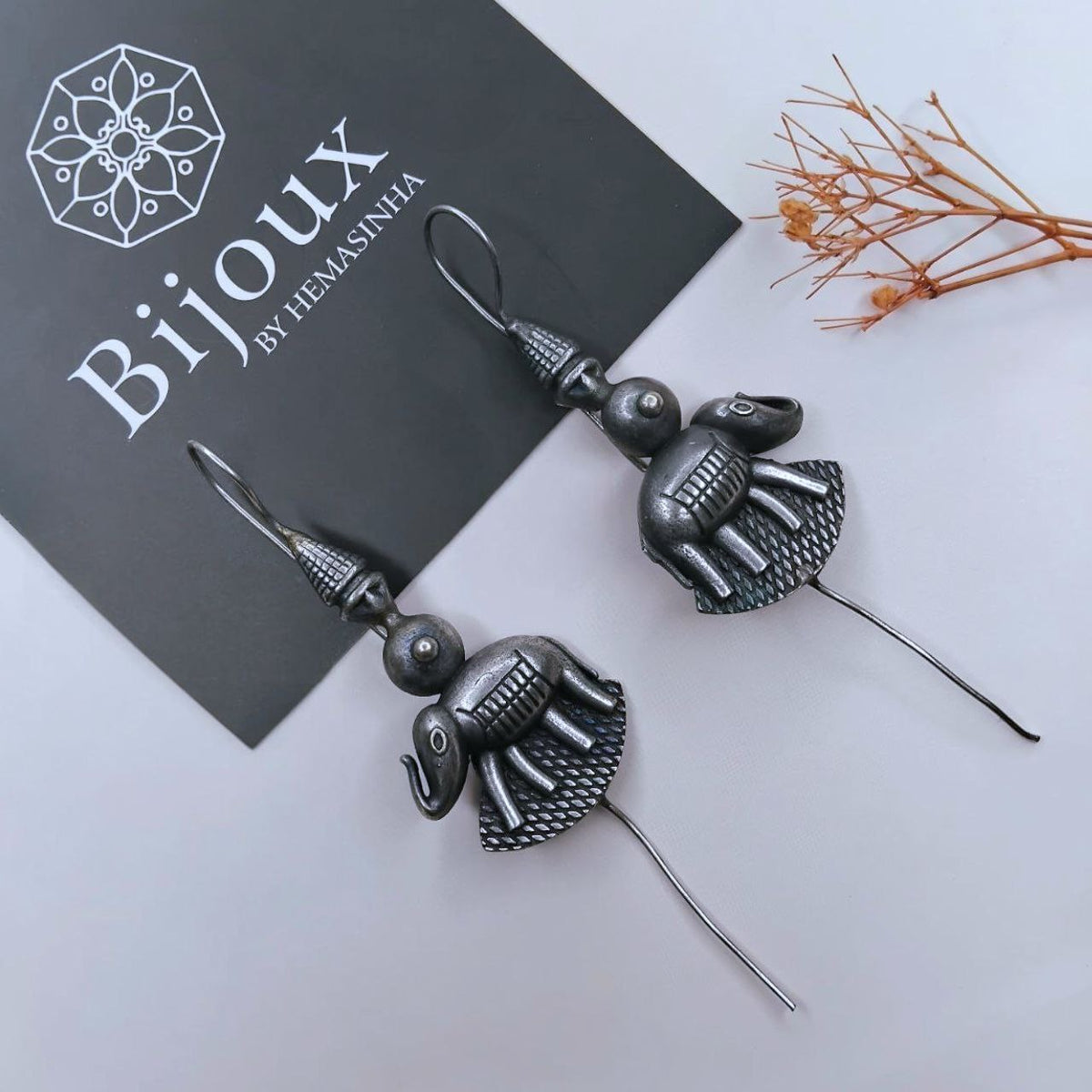 VARSHA ANTIQUE SEMI HANDMADE EAR CUFF/EARRINGS EA44