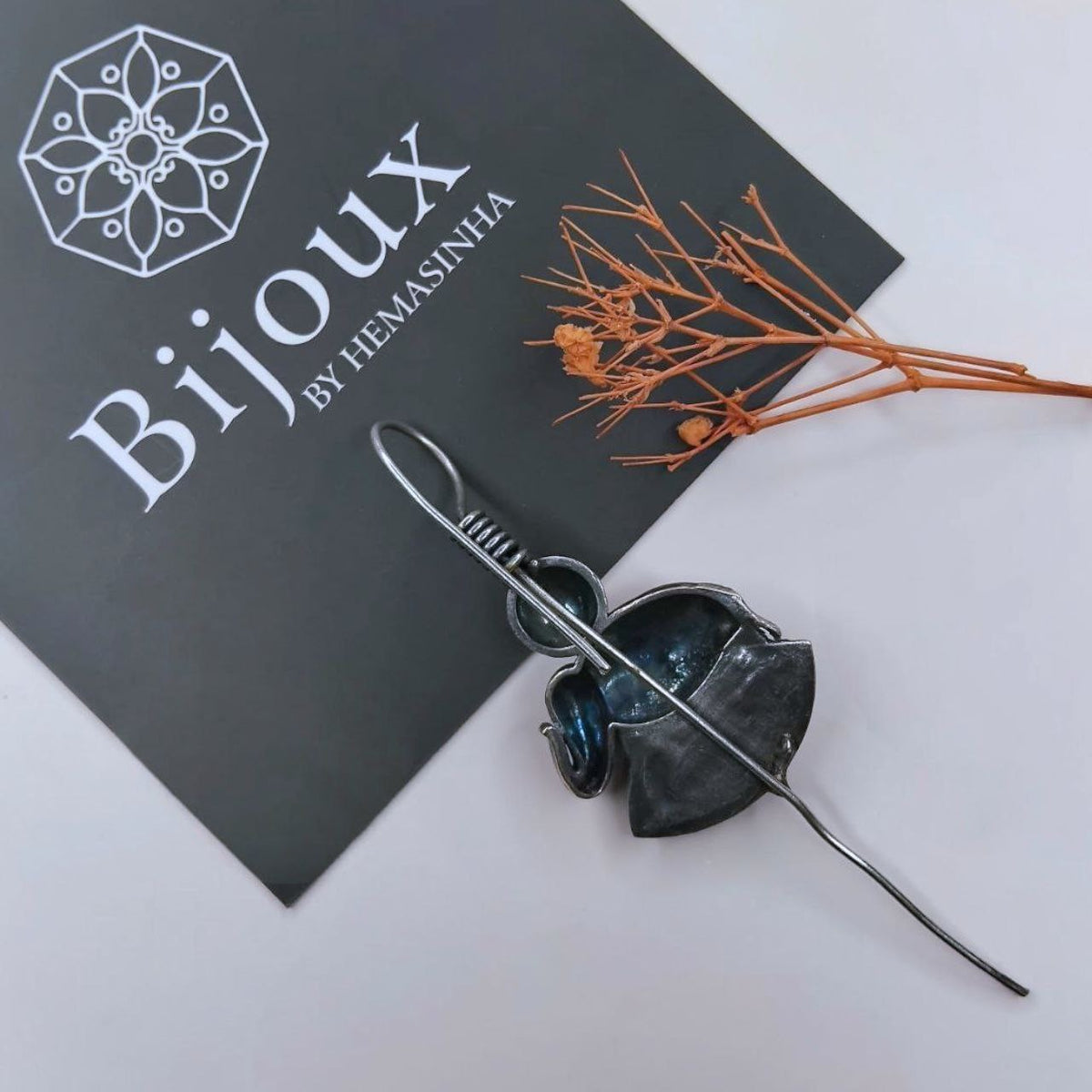 VARSHA ANTIQUE SEMI HANDMADE EAR CUFF/EARRINGS EA44