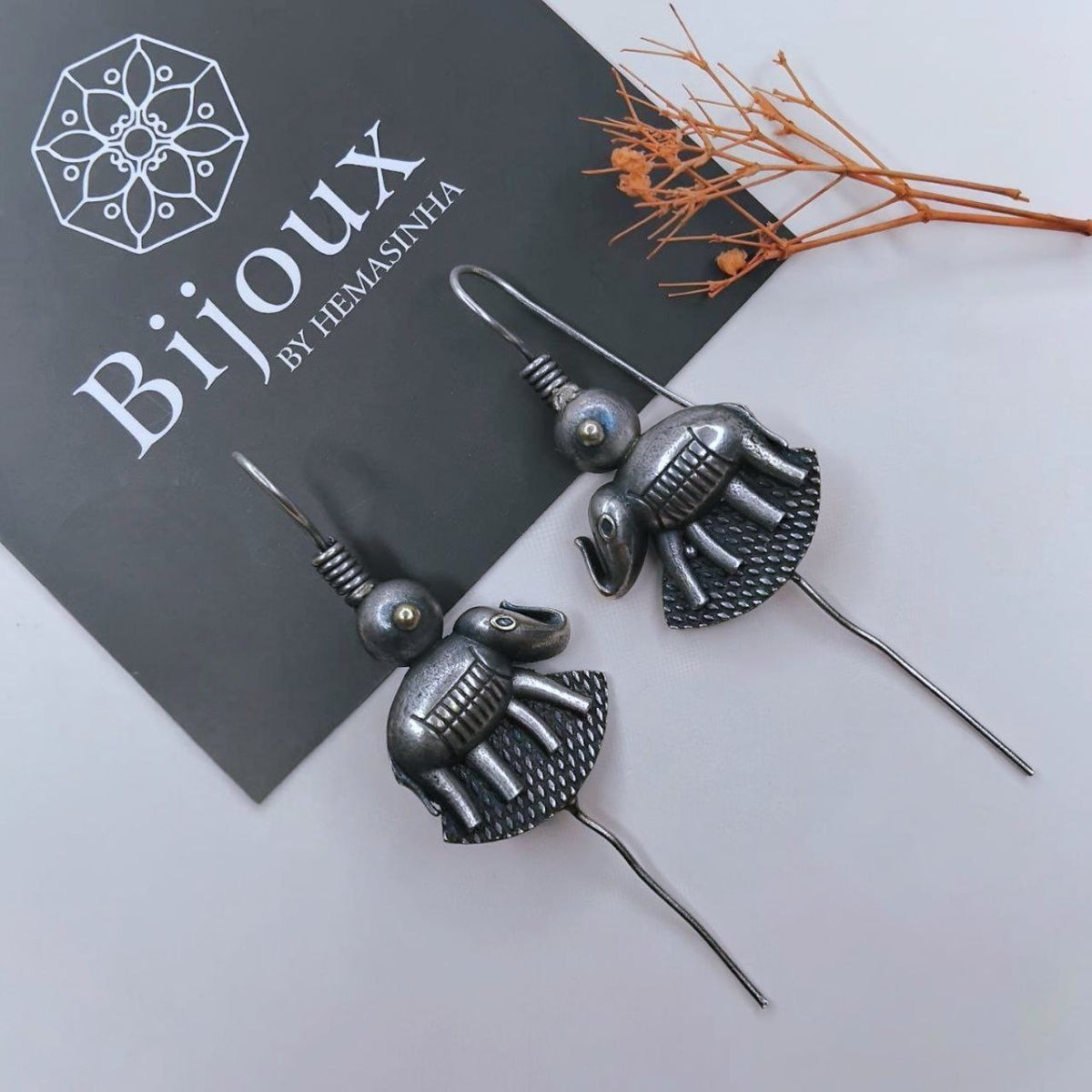 VARSHA ANTIQUE SEMI HANDMADE EAR CUFF/EARRINGS EA44