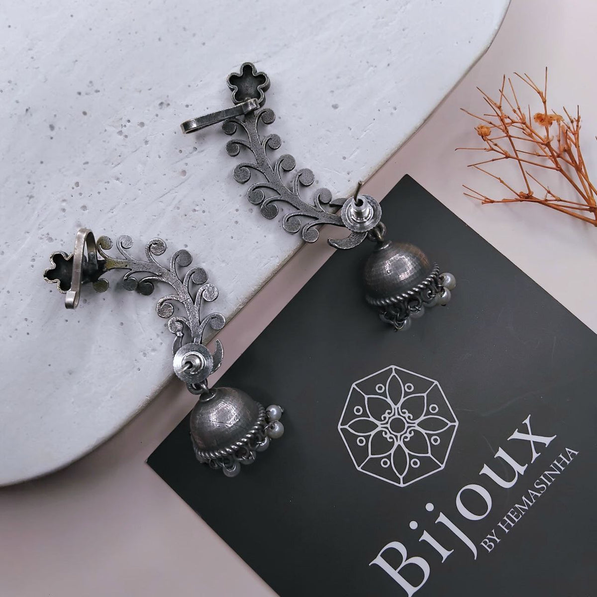 LIYA ANTIQUE SEMI HANDMADE EAR CUFF/EARRINGS EA41