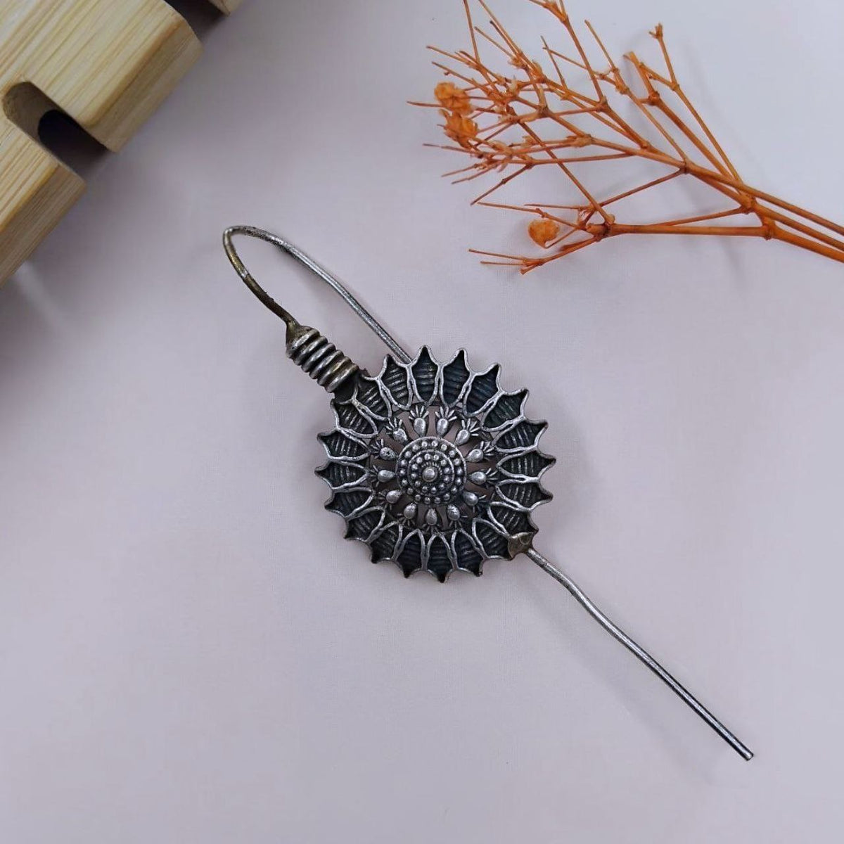 MIRAYA ANTIQUE SEMI HANDMADE EAR CUFF/EARRINGS EA39