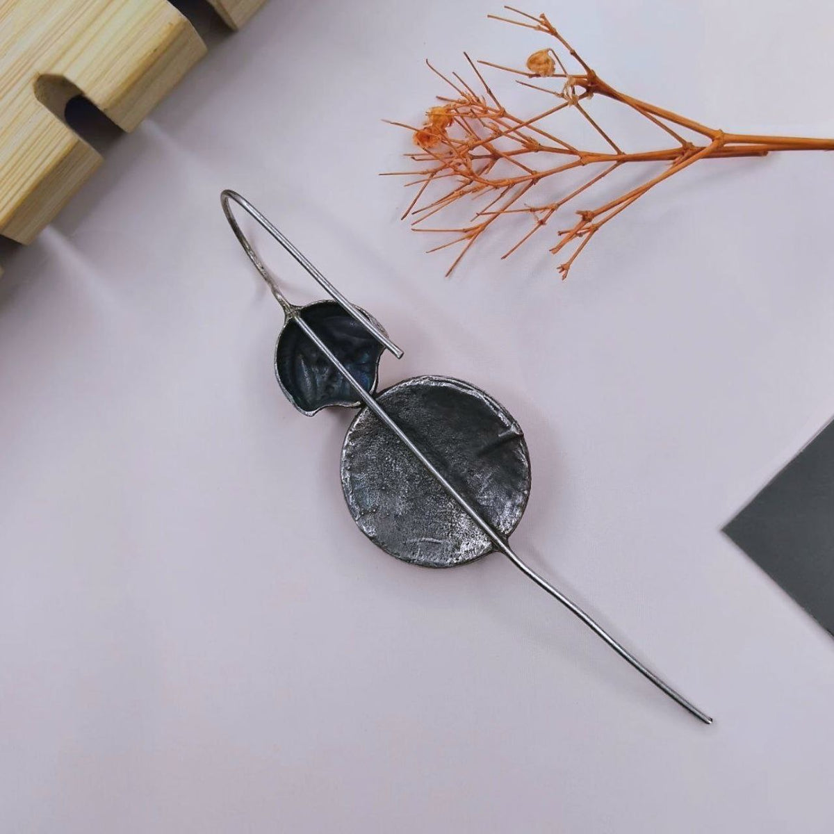 MIRAYA ANTIQUE SEMI HANDMADE EAR CUFF/EARRINGS EA39