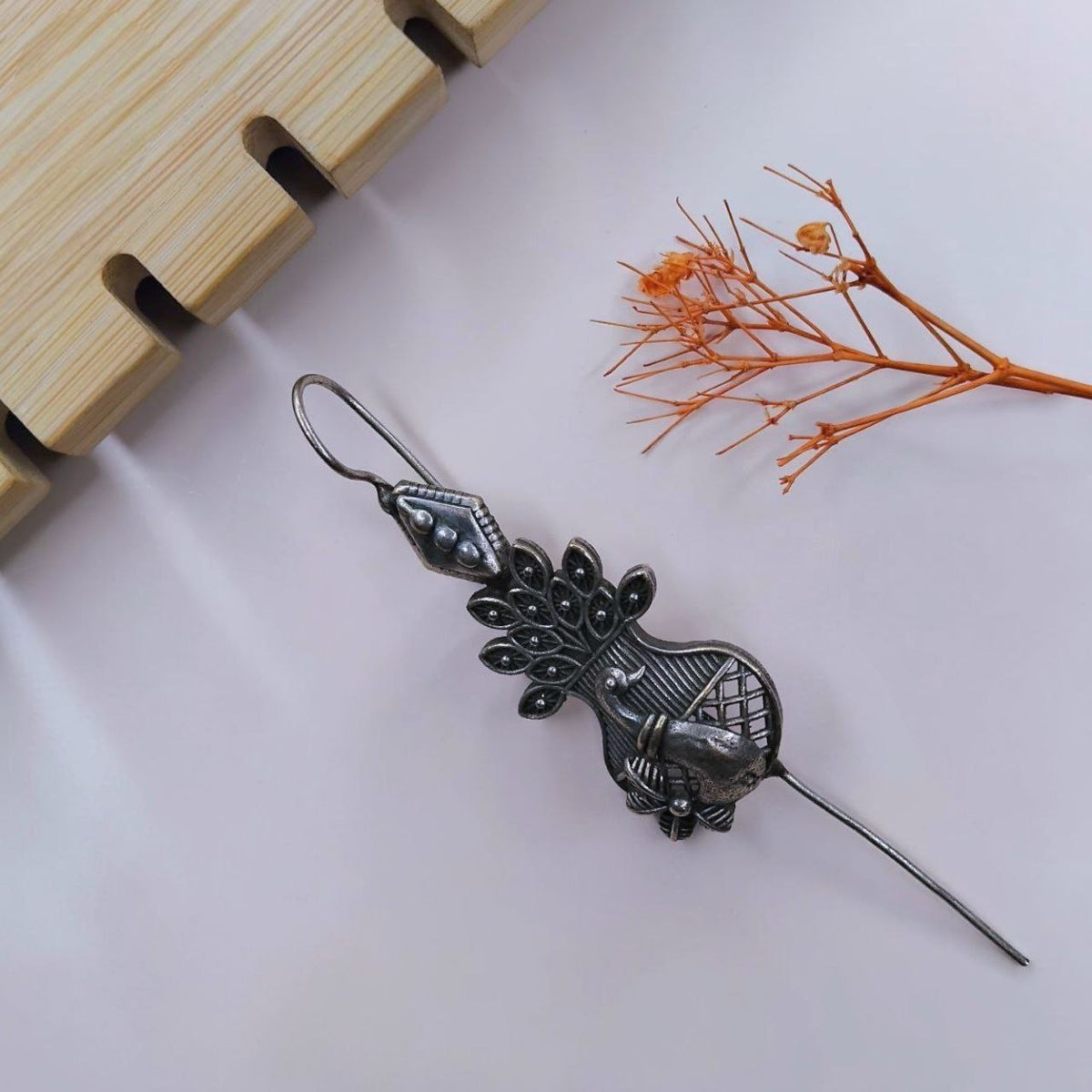 MIRAYA ANTIQUE SEMI HANDMADE EAR CUFF/EARRINGS EA39