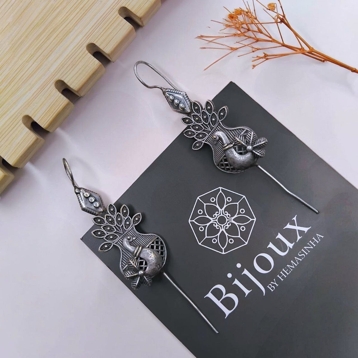 MIRAYA ANTIQUE SEMI HANDMADE EAR CUFF/EARRINGS EA39