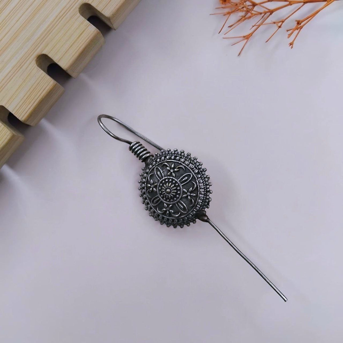 MIRAYA ANTIQUE SEMI HANDMADE EAR CUFF/EARRINGS EA39