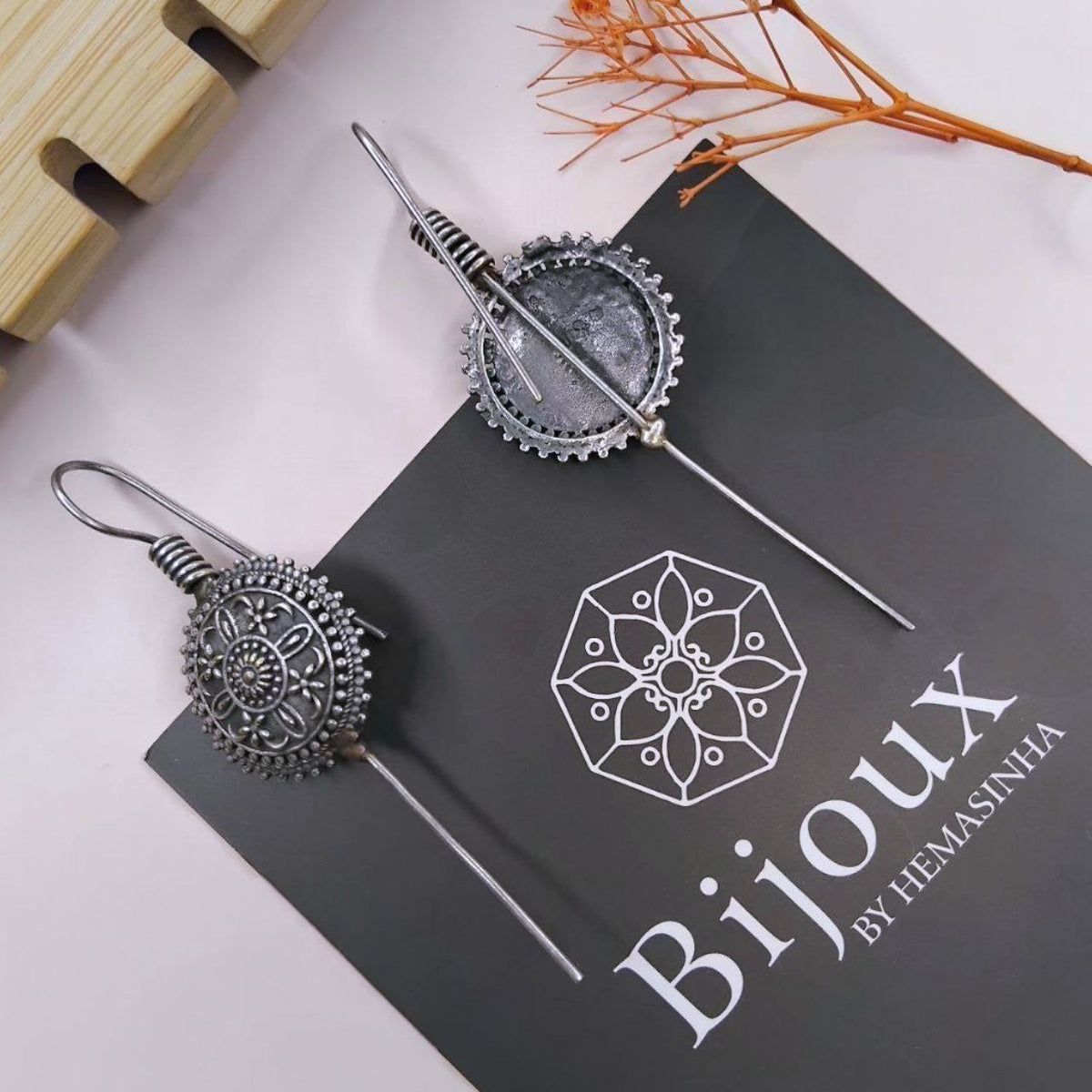 MIRAYA ANTIQUE SEMI HANDMADE EAR CUFF/EARRINGS EA39