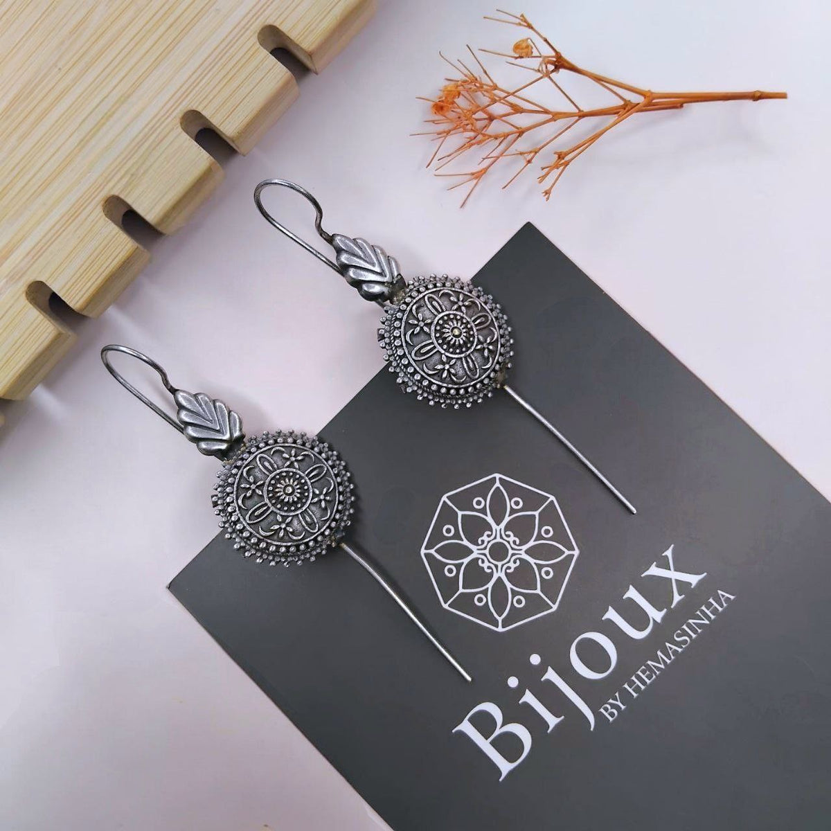 MIRAYA ANTIQUE SEMI HANDMADE EAR CUFF/EARRINGS EA39