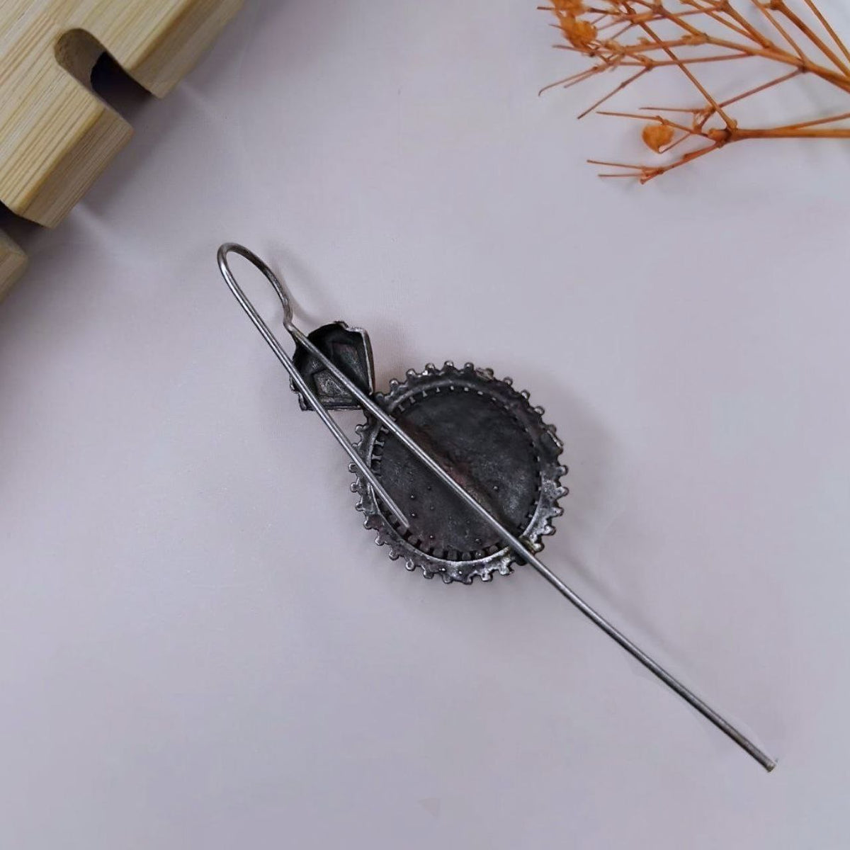 MIRAYA ANTIQUE SEMI HANDMADE EAR CUFF/EARRINGS EA39