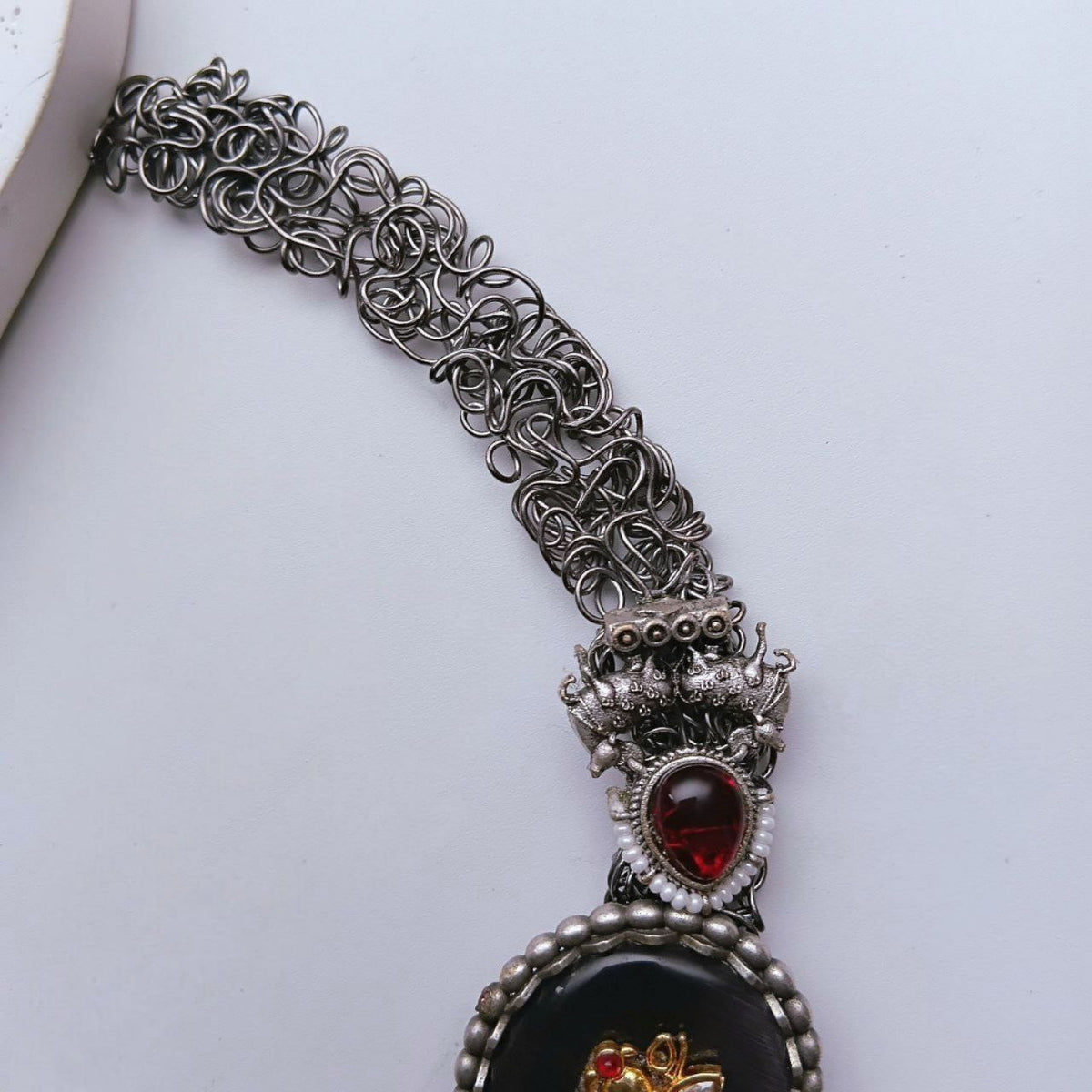 HELNA PREMIUM HANDMADE AND HAND HAMMERED HASLI / NECKLACE NL333