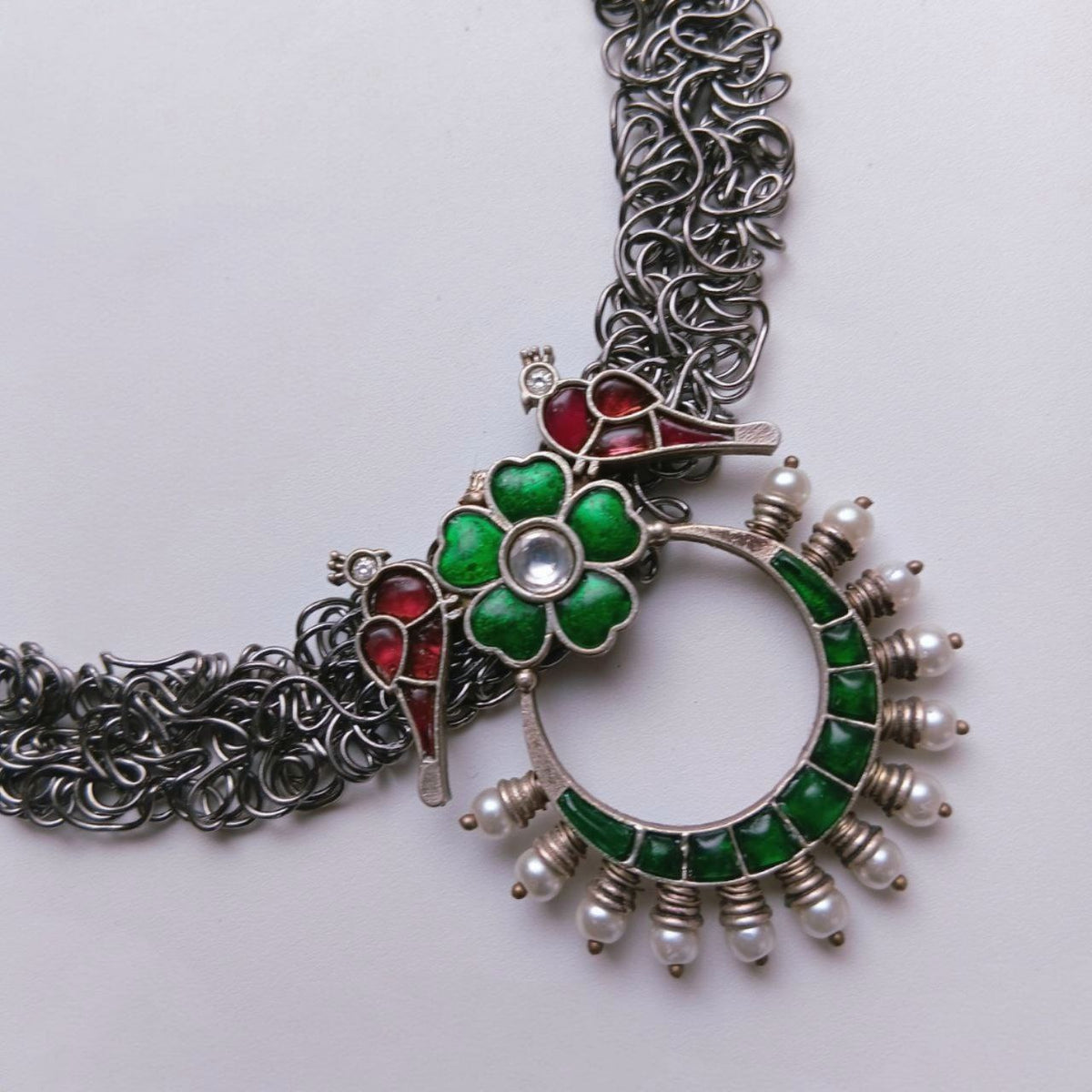 LIORA PREMIUM HANDMADE AND HAND HAMMERED HASLI / NECKLACE NL334