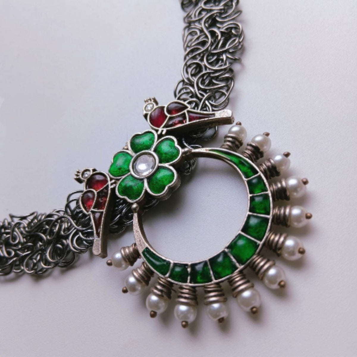 LIORA PREMIUM HANDMADE AND HAND HAMMERED HASLI / NECKLACE NL334