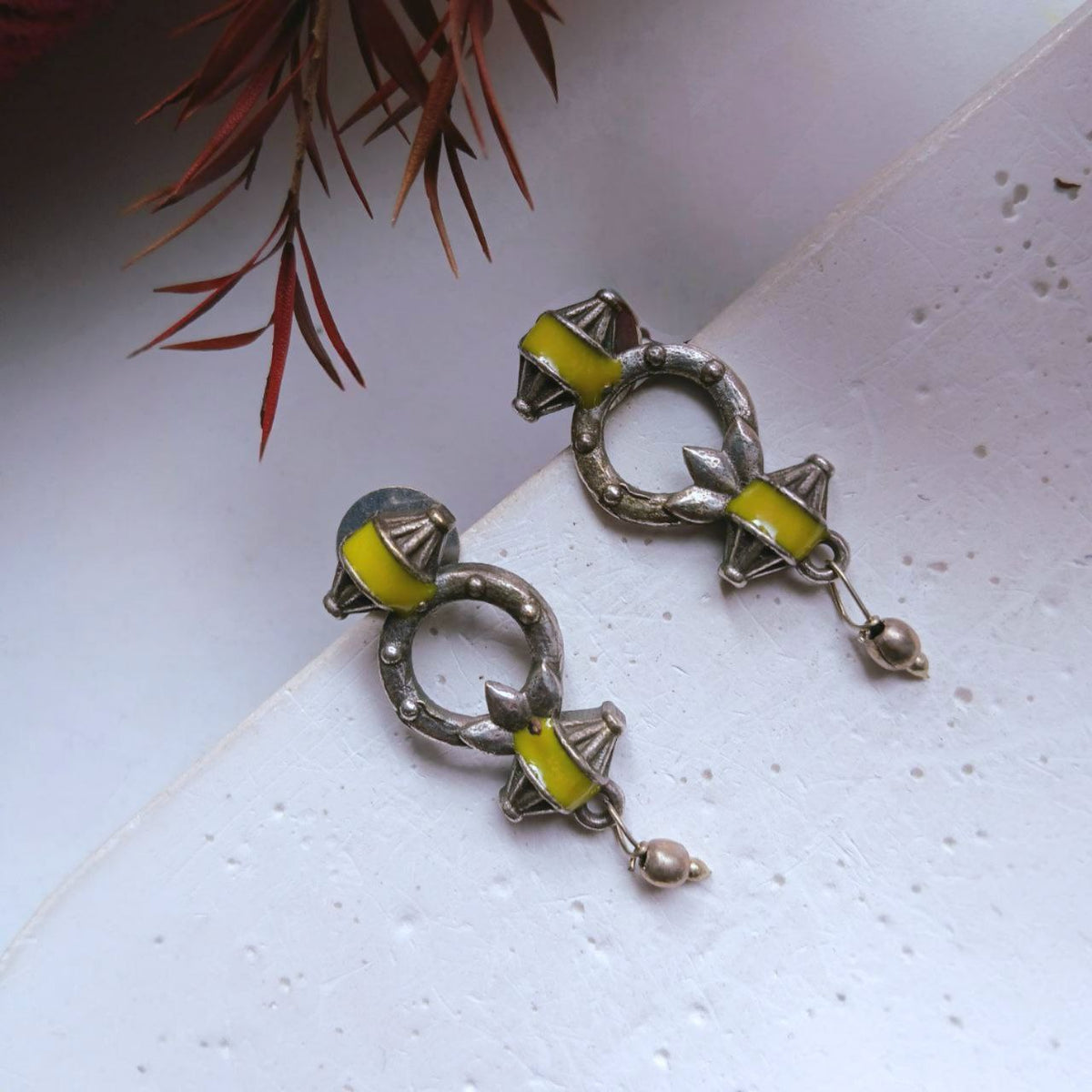 STEYA ENAMEL ANTIQUE CHOKER/NECKPIECE CH534