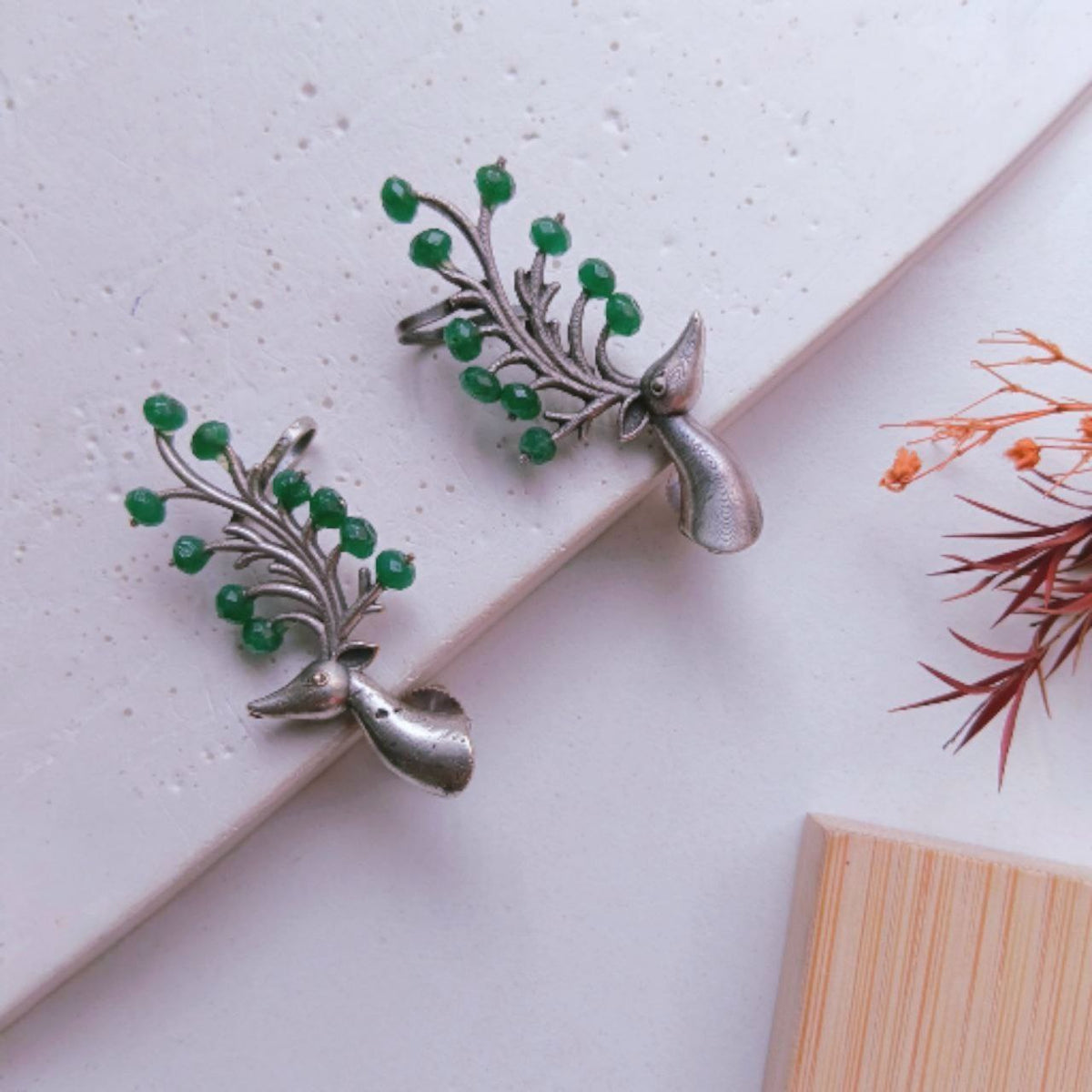 VASUDHA SEMI HANDMADE EAR CUFF/EARRINGS EA12