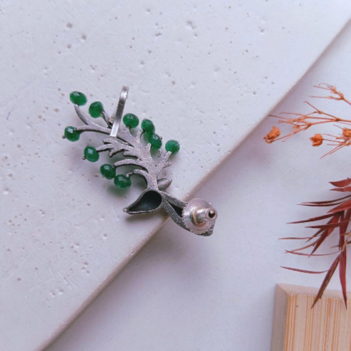 VASUDHA SEMI HANDMADE EAR CUFF/EARRINGS EA12