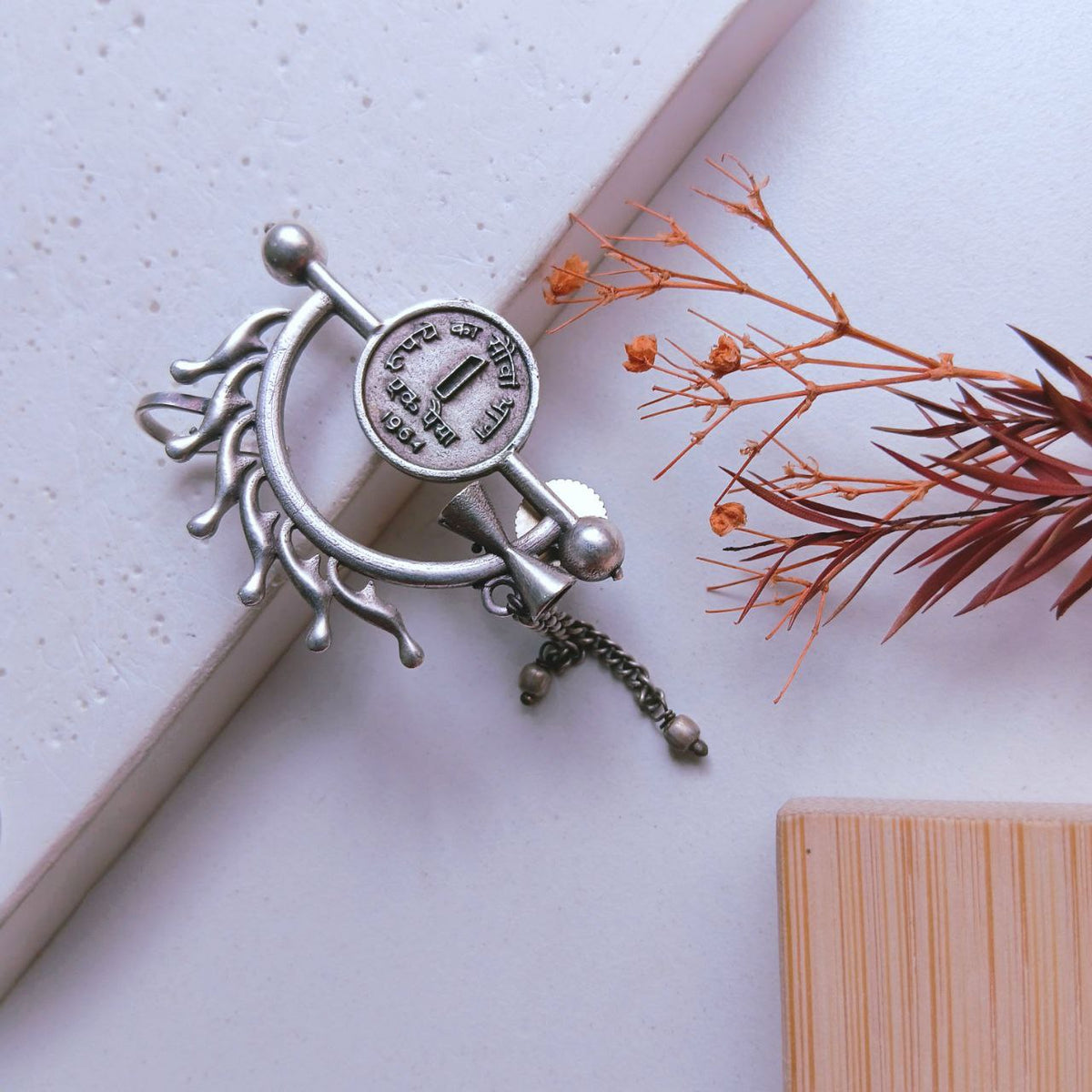 SIYA SEMI HANDMADE EAR CUFF/EARRINGS EA16