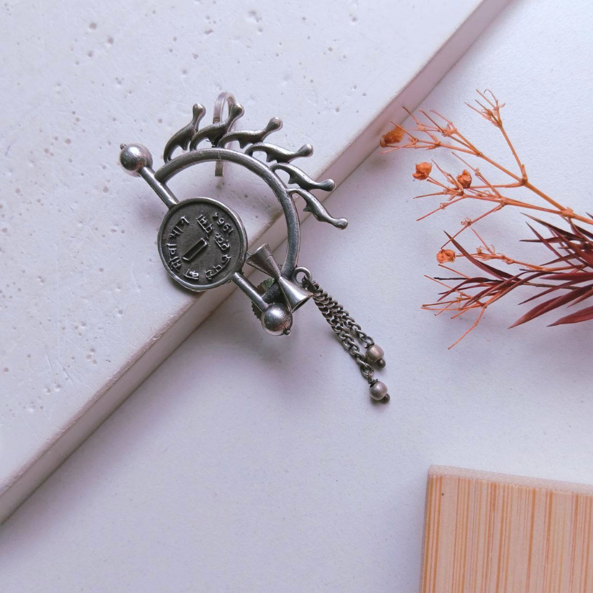 SIYA SEMI HANDMADE EAR CUFF/EARRINGS EA16