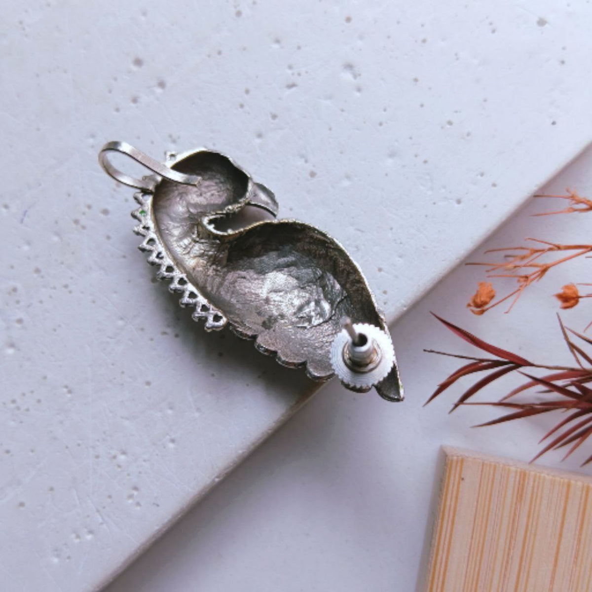 MAHI ENAMEL SEMI HANDMADE EAR CUFF/EARRINGS EA18