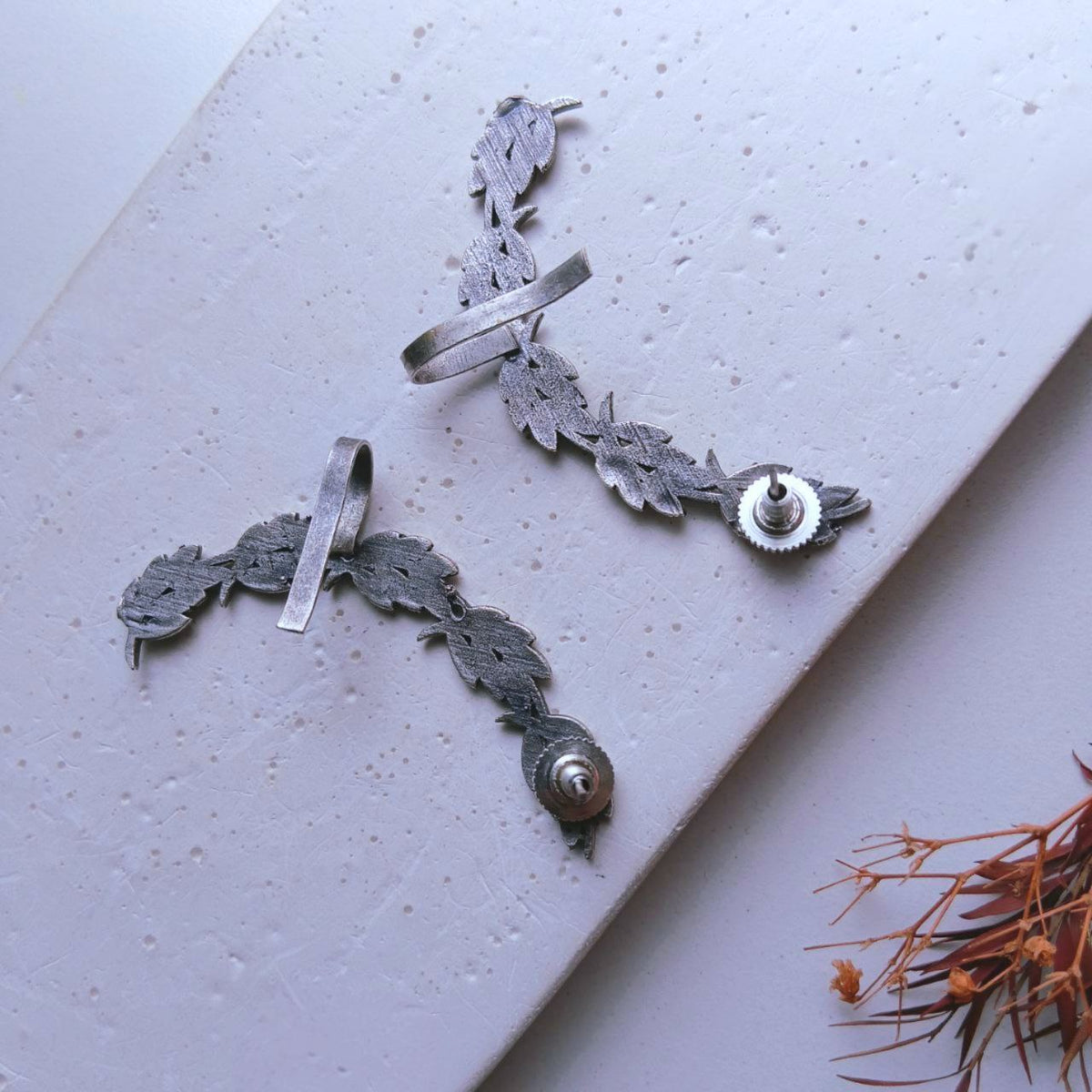 AAROHI SEMI HANDMADE EAR CUFF/EARRINGS EA21