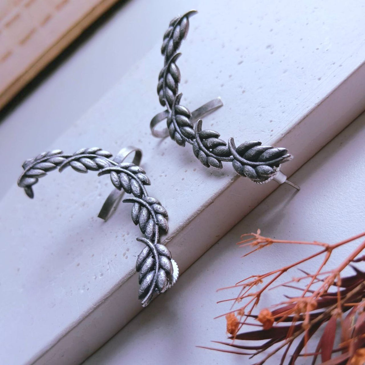 AAROHI SEMI HANDMADE EAR CUFF/EARRINGS EA21