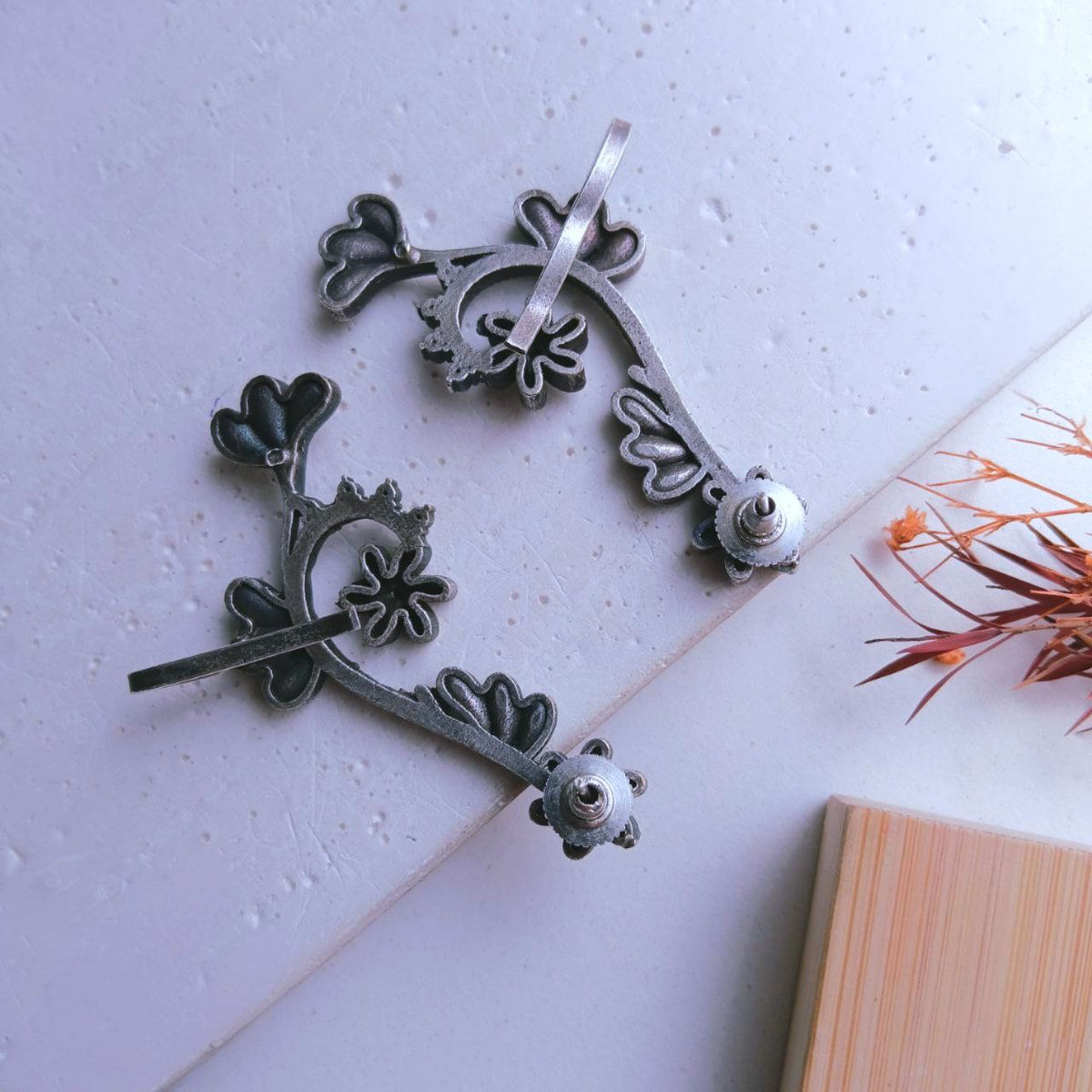 KIARA SEMI HANDMADE EAR CUFF/EARRINGS EA22