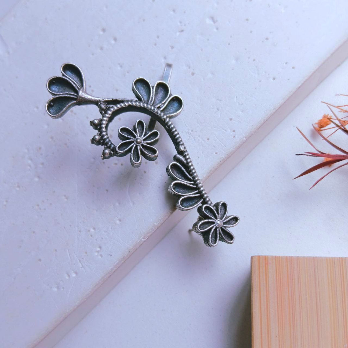 KIARA SEMI HANDMADE EAR CUFF/EARRINGS EA22