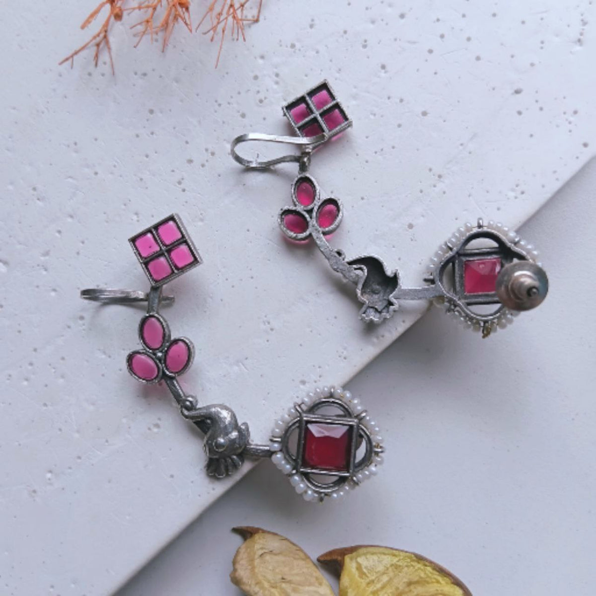 SHANAYA ANTIQUE EAR CUFF/EARRINGS EA26