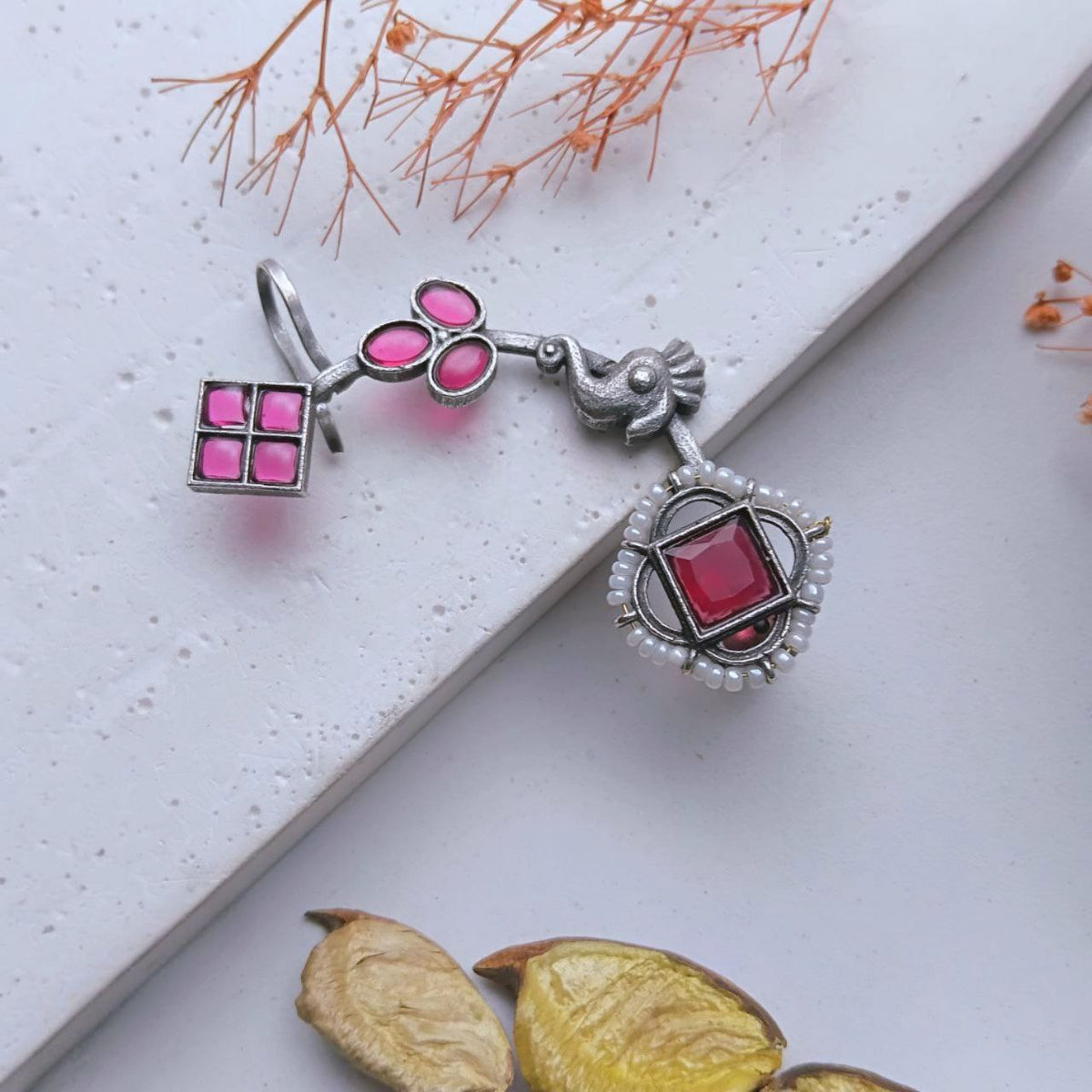 SHANAYA ANTIQUE EAR CUFF/EARRINGS EA26