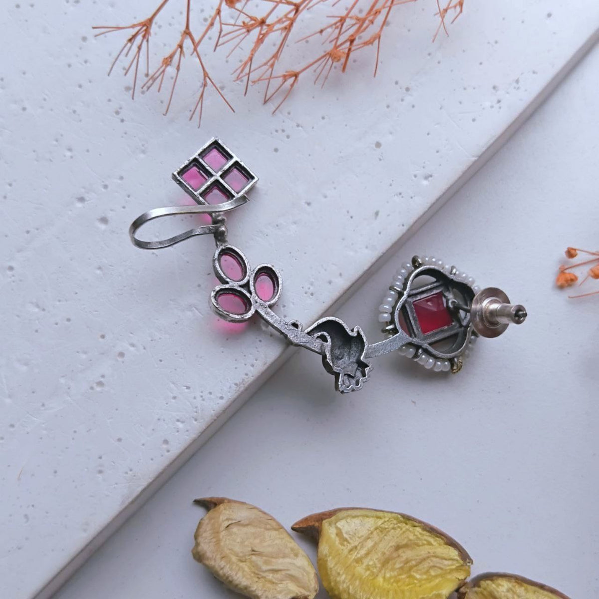 SHANAYA ANTIQUE EAR CUFF/EARRINGS EA26