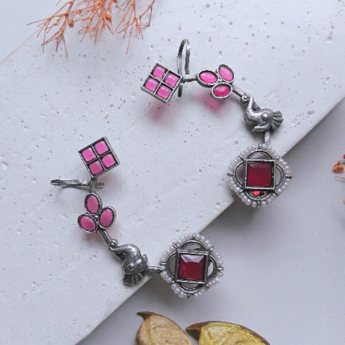 SHANAYA ANTIQUE EAR CUFF/EARRINGS EA26