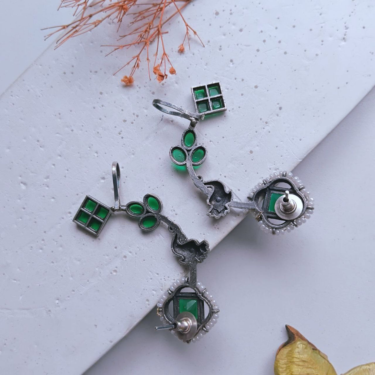 SHANAYA ANTIQUE EAR CUFF/EARRINGS EA26